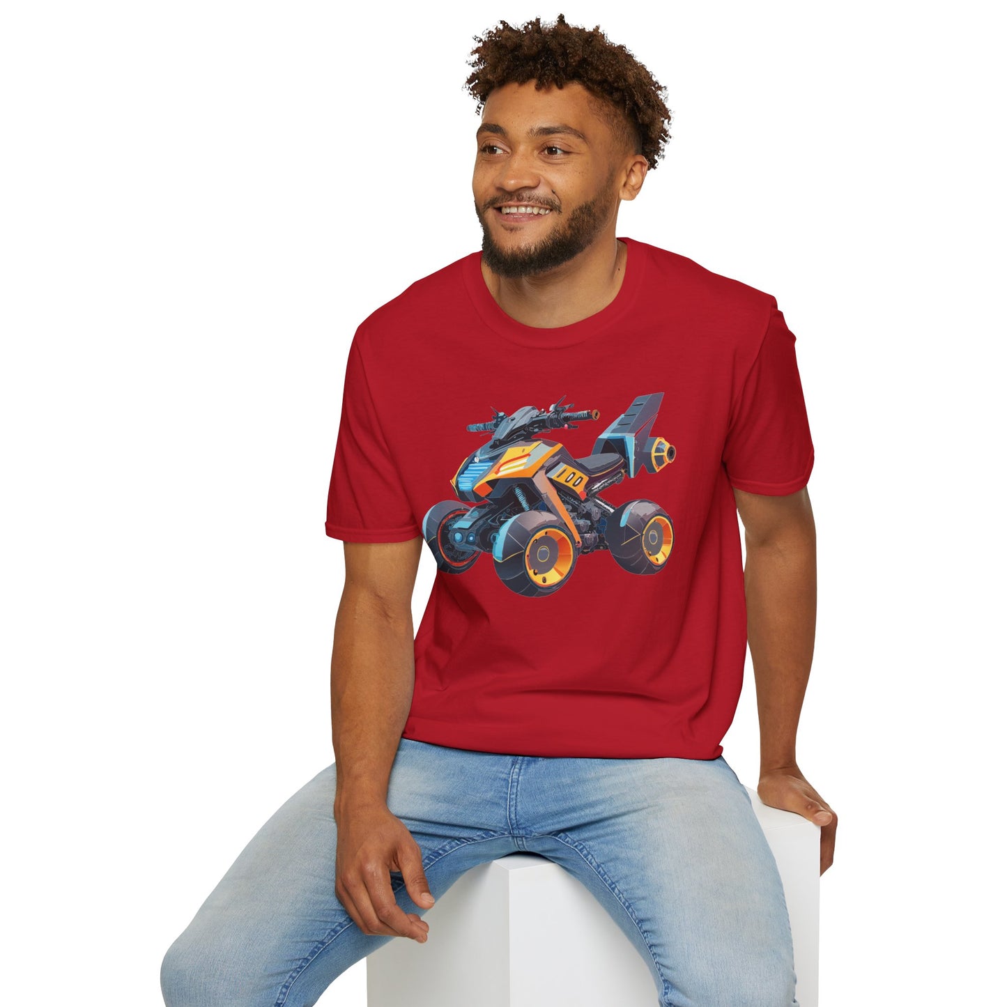 Bike T Shirt, Moto Shirt, Shirt with Motorcycle, MTB T Shirts