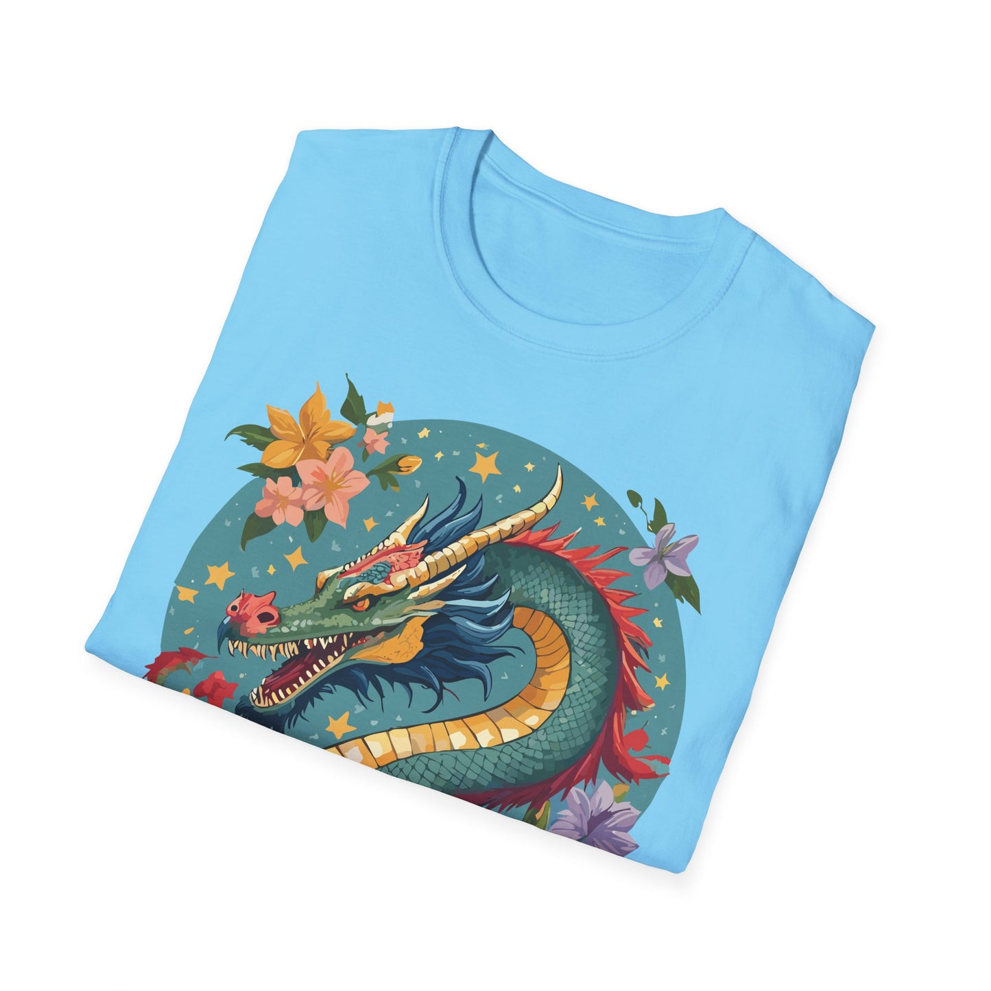 Dragon T Shirt, Dragon Shirt, Shirt with Animals, Animal Shirt