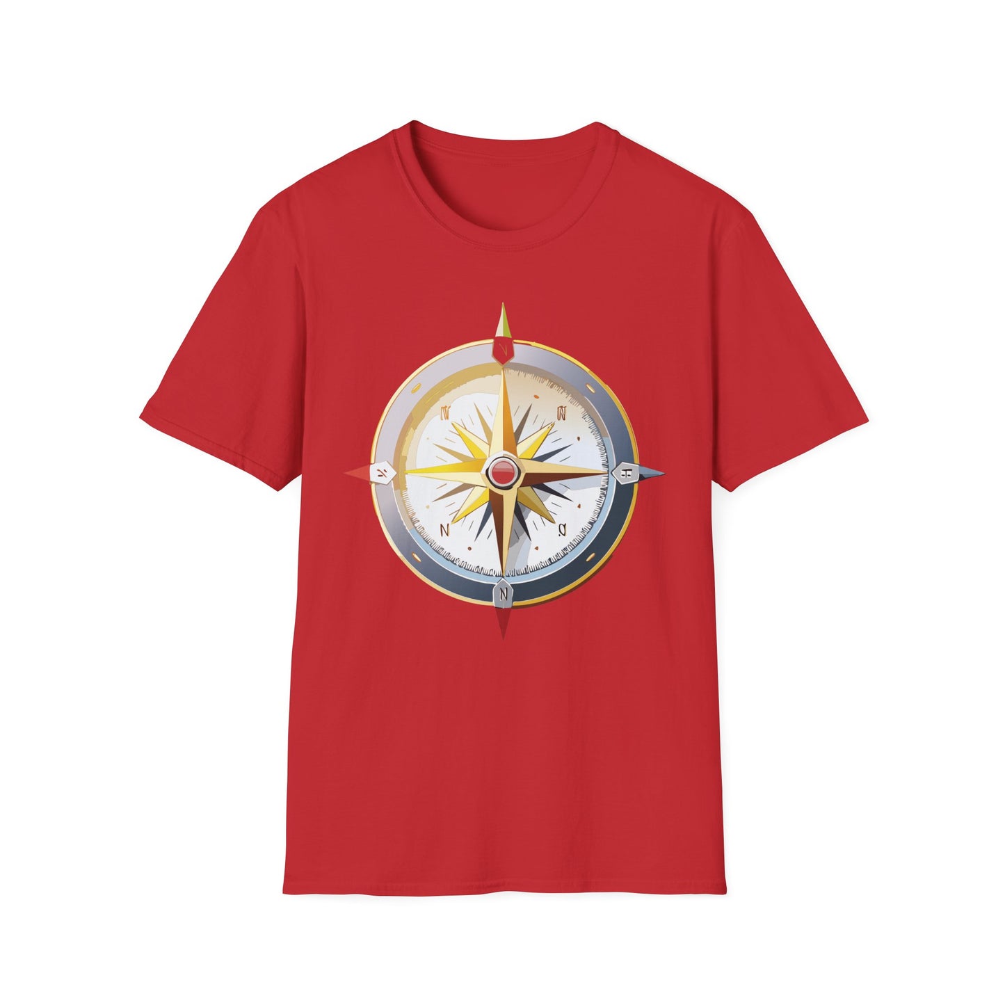 Compass T Shirt, Compass Shirt, Shirt with Compass, Navigator Shirt