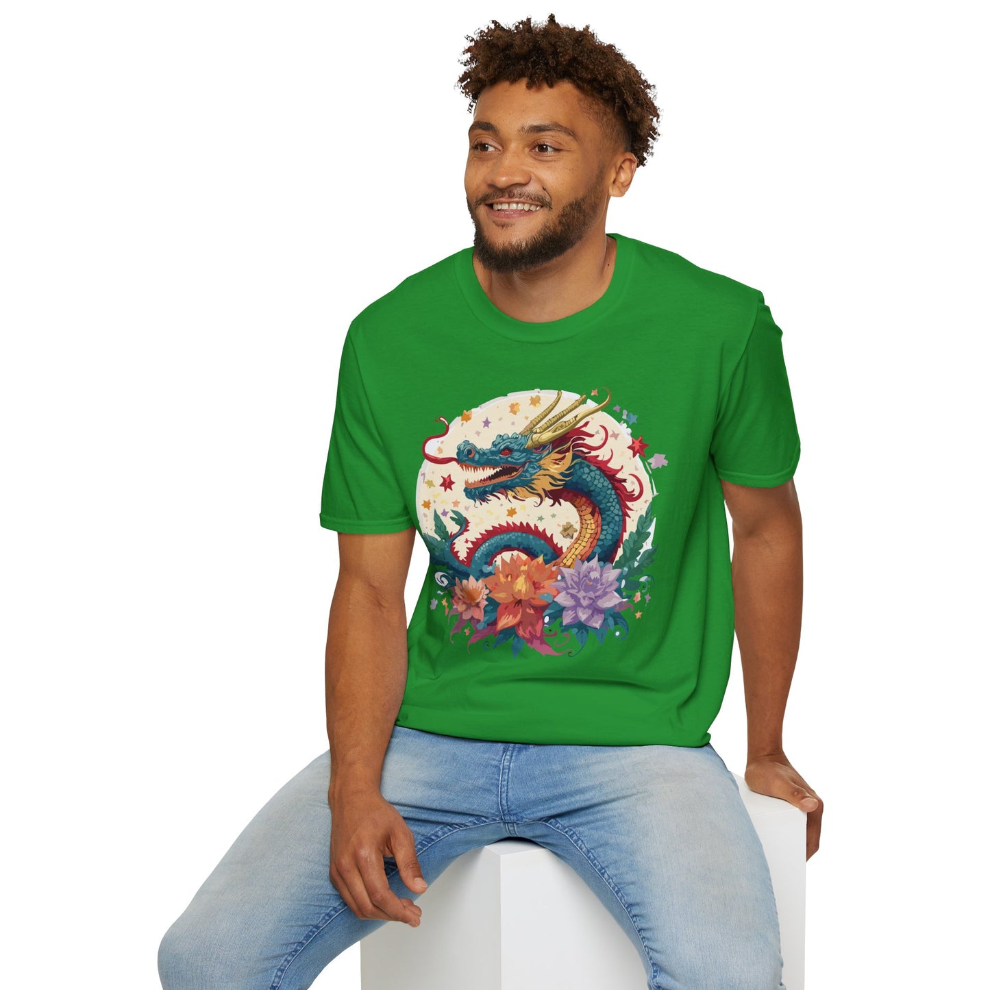 Dragon T Shirt, Dragon Shirt, Shirt with Animals, Animal Shirt