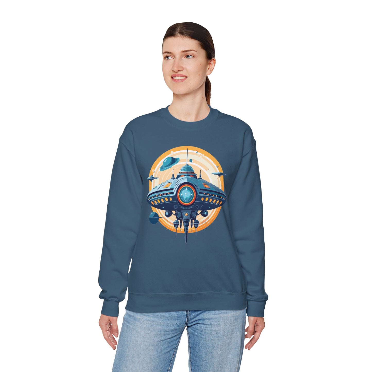 Space Shuttle Sweatshirt, Cosmic Sweatshirt, Astronaut Sweatshirt, Space Cosmic Sweatshirt