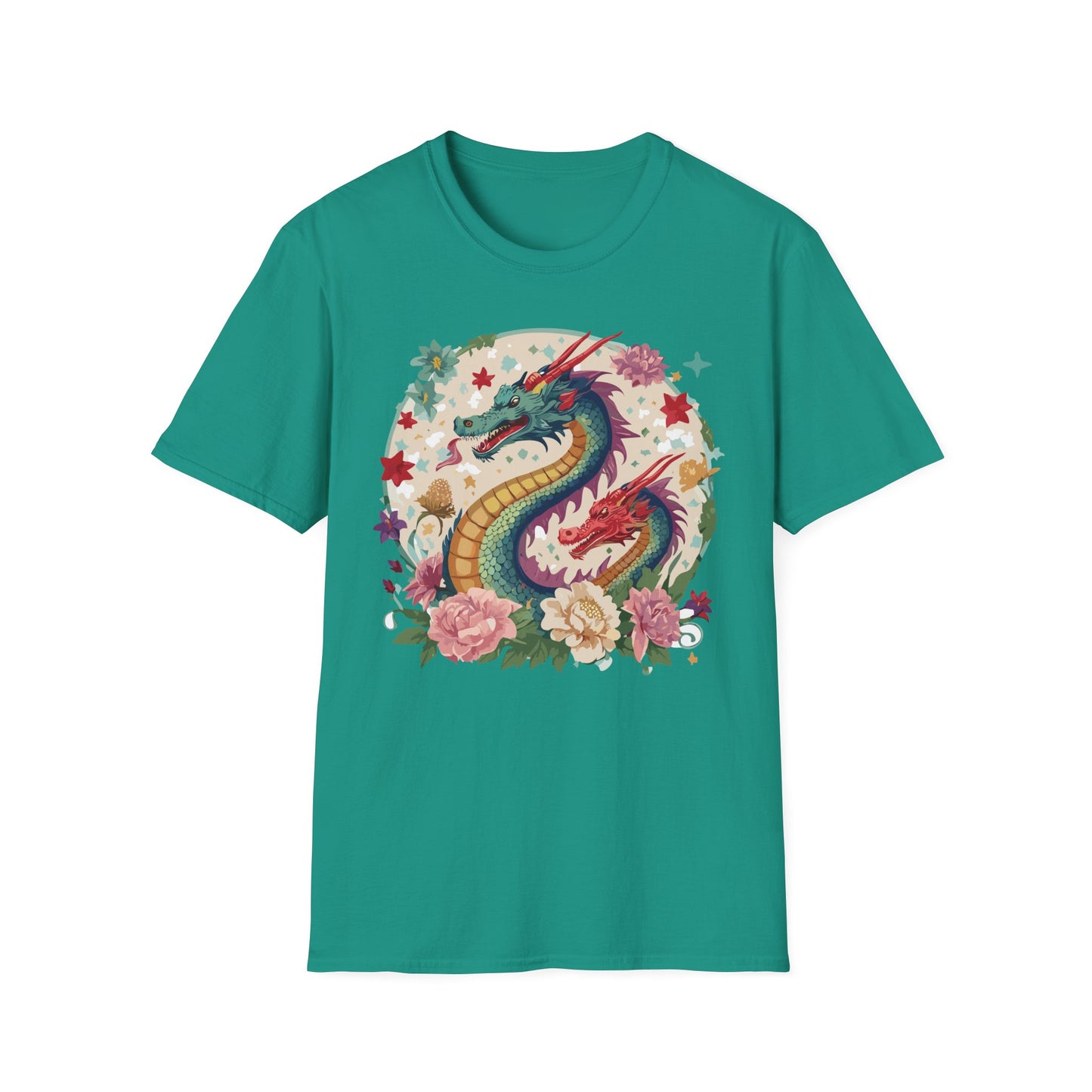 Dragon T Shirt, Dragon Shirt, Shirt with Animals, Animal Shirt