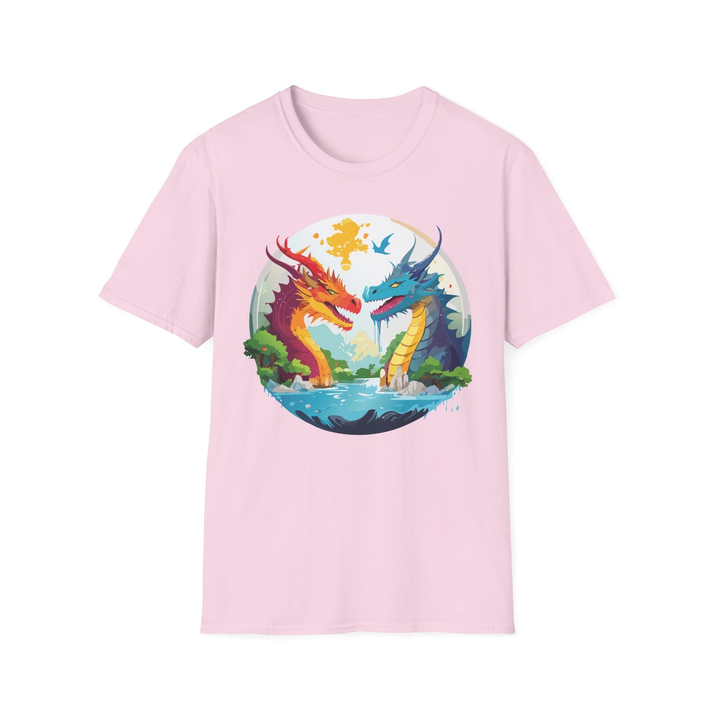 Dragon T Shirt, Dragon Shirt, Shirt with Animals, Animal Shirt