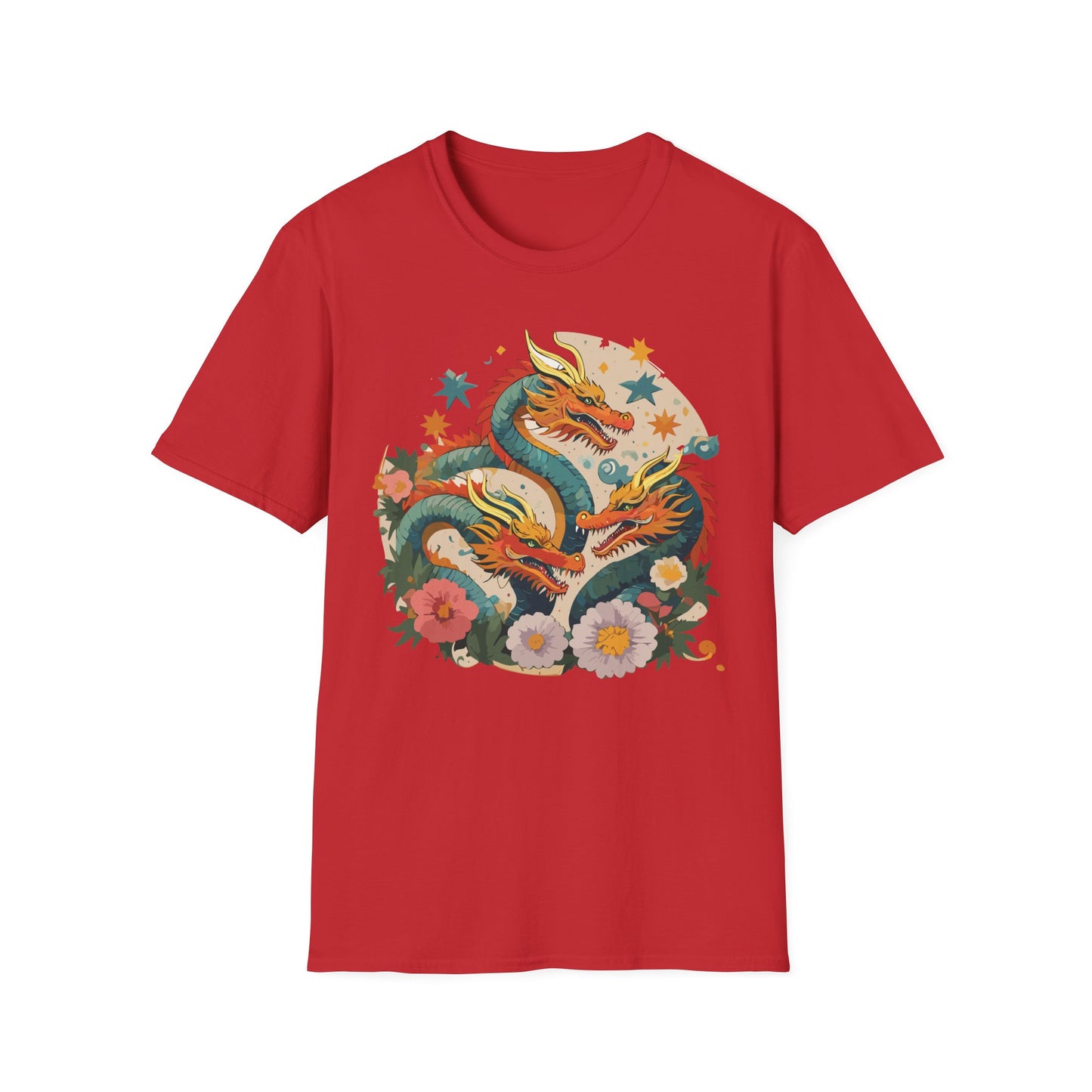 Dragon T Shirt, Dragon Shirt, Shirt with Animals, Animal Shirt