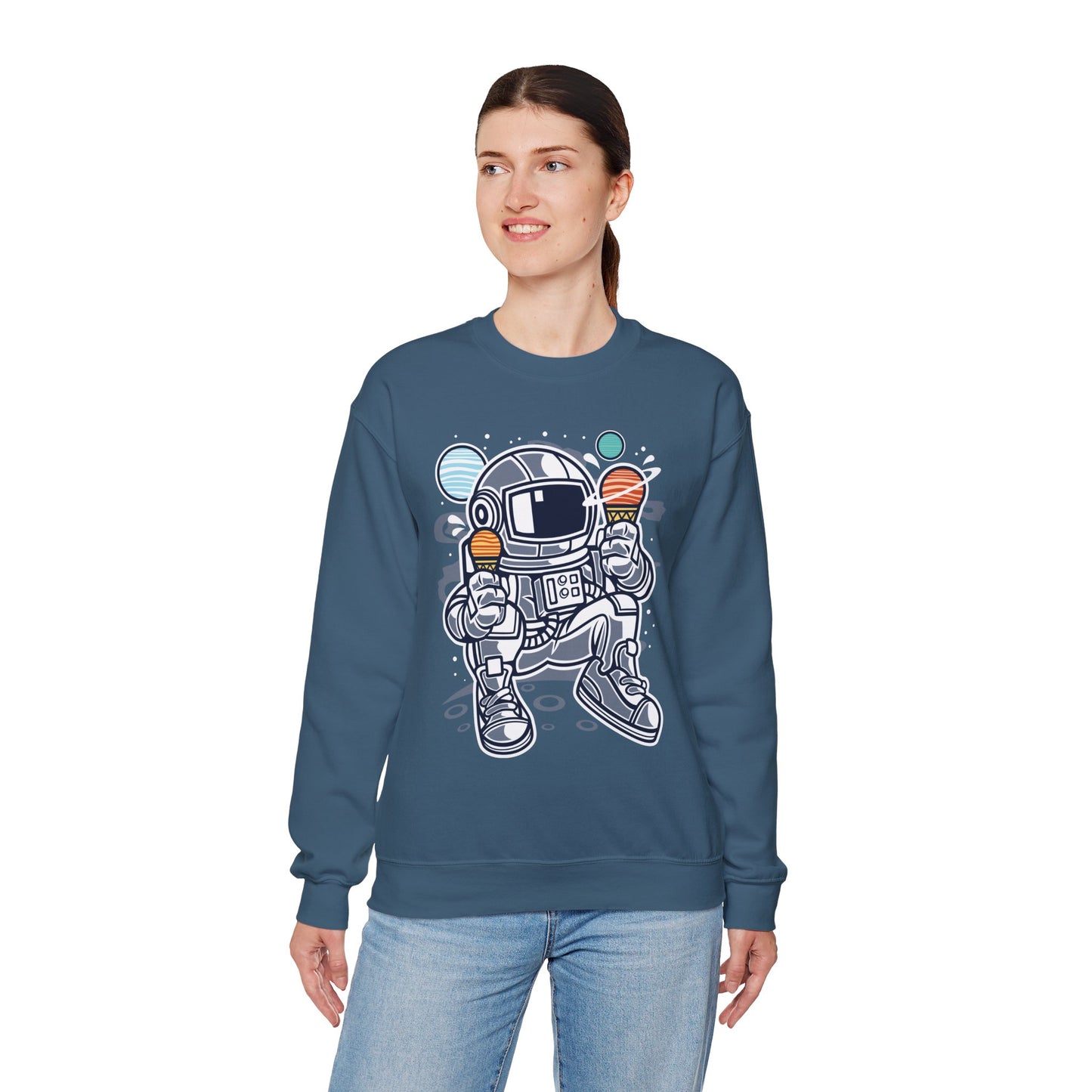 Space Shuttle Sweatshirt, Cosmic Sweatshirt, Astronaut Sweatshirt, Space Cosmic Sweatshirt