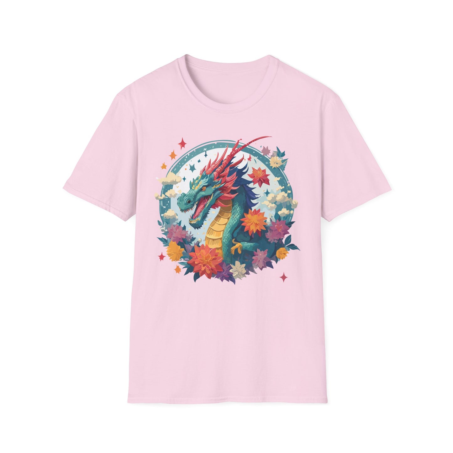 Dragon T Shirt, Dragon Shirt, Shirt with Animals, Animal Shirt