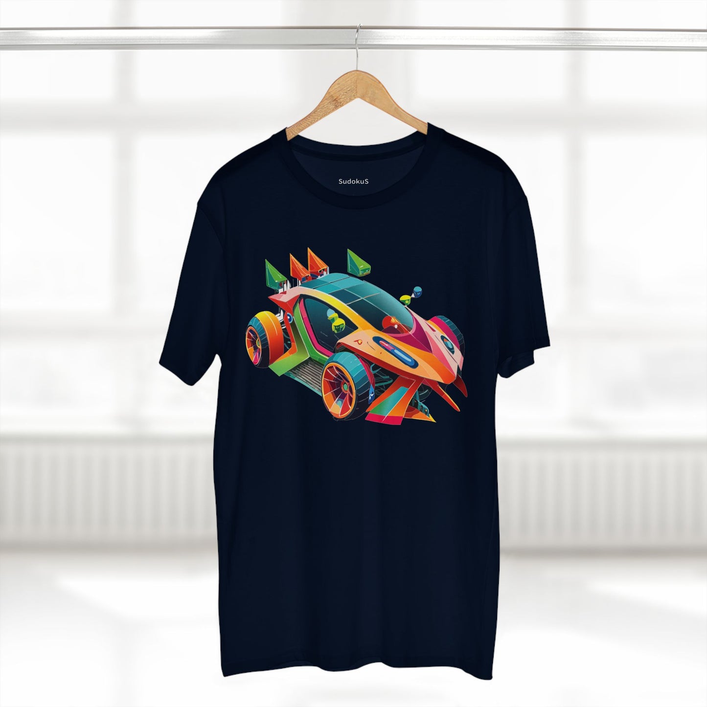 Unisex Hot Wheels Car Shirt Premium Cotton Tee With Unique Art Design Regular Fit Crew Neck Comfort