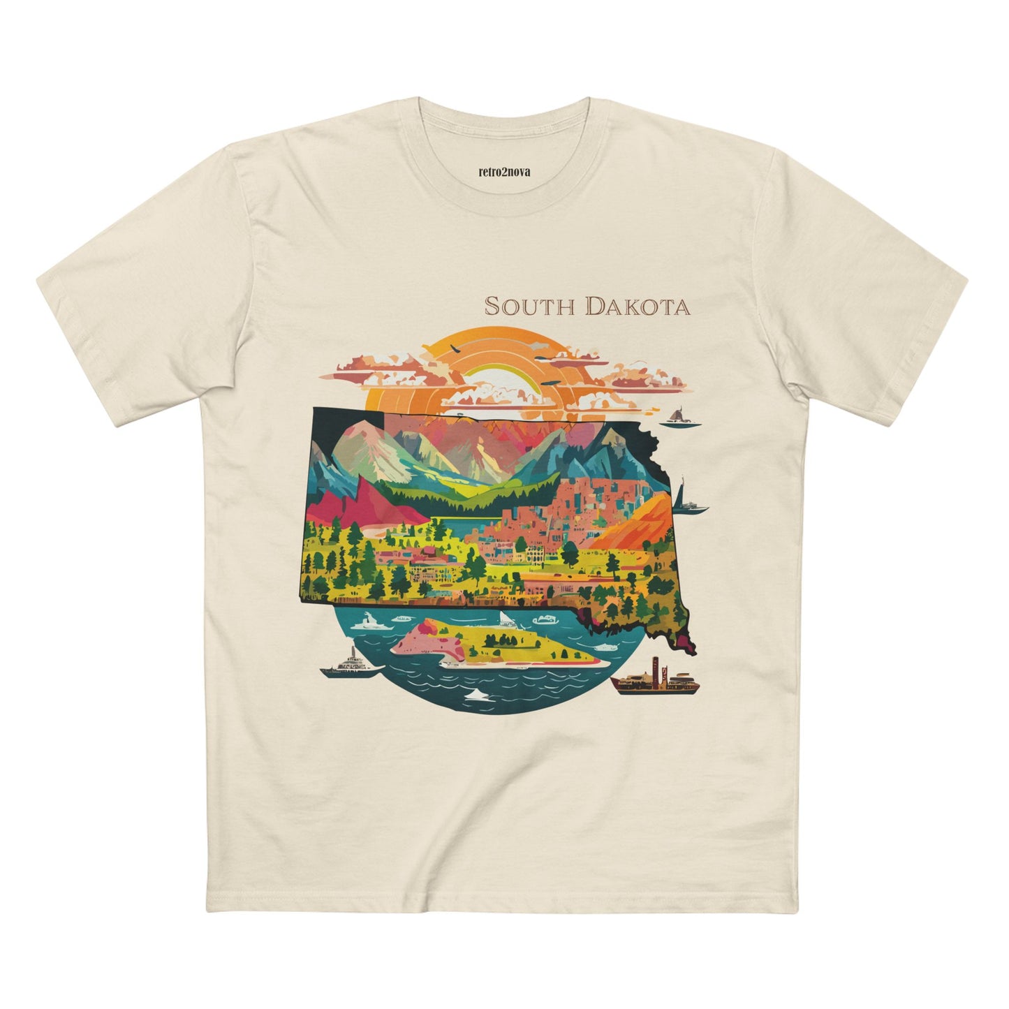 US State Shirts, South Dakota Shirt