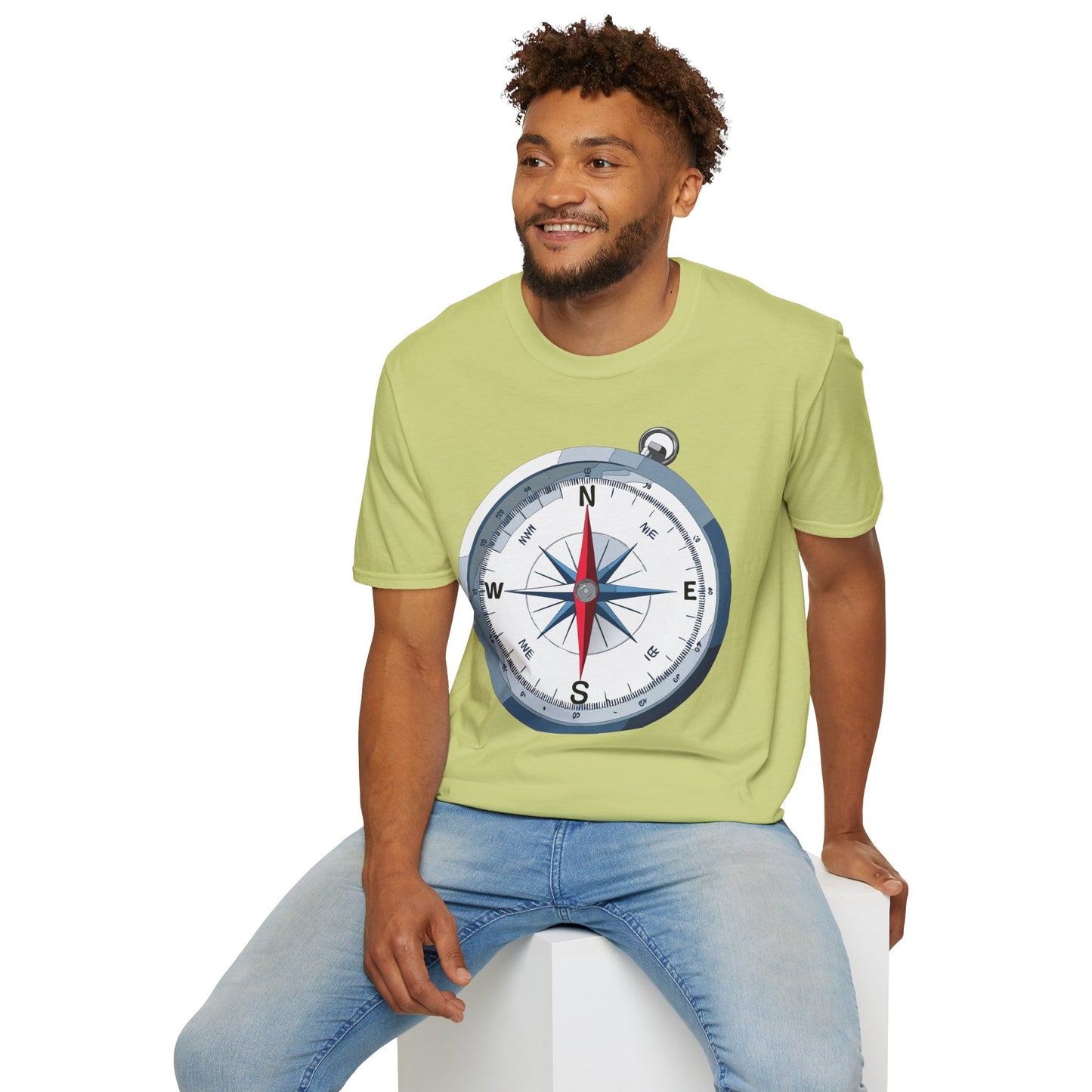 Compass T Shirt, Compass Shirt, Shirt with Compass, Navigator Shirt
