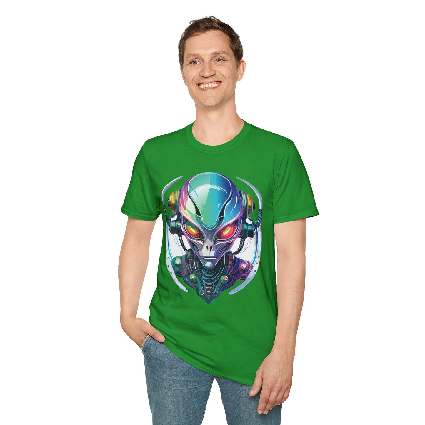 Alien T Shirt, Cosmos Shirt, Shirt with Aliens, Cosmo Shirts