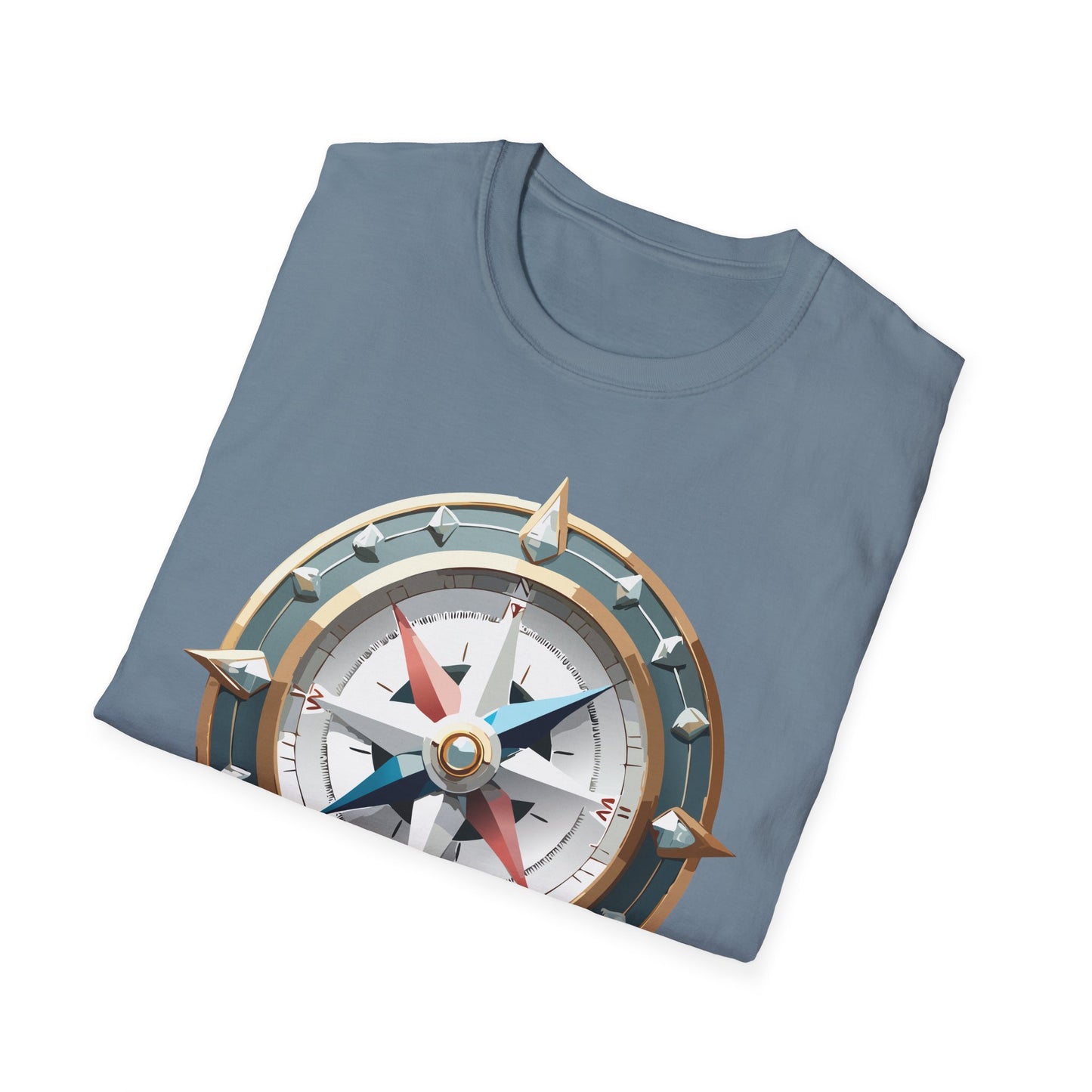 Compass T Shirt, Compass Shirt, Shirt with Compass, Navigator Shirt