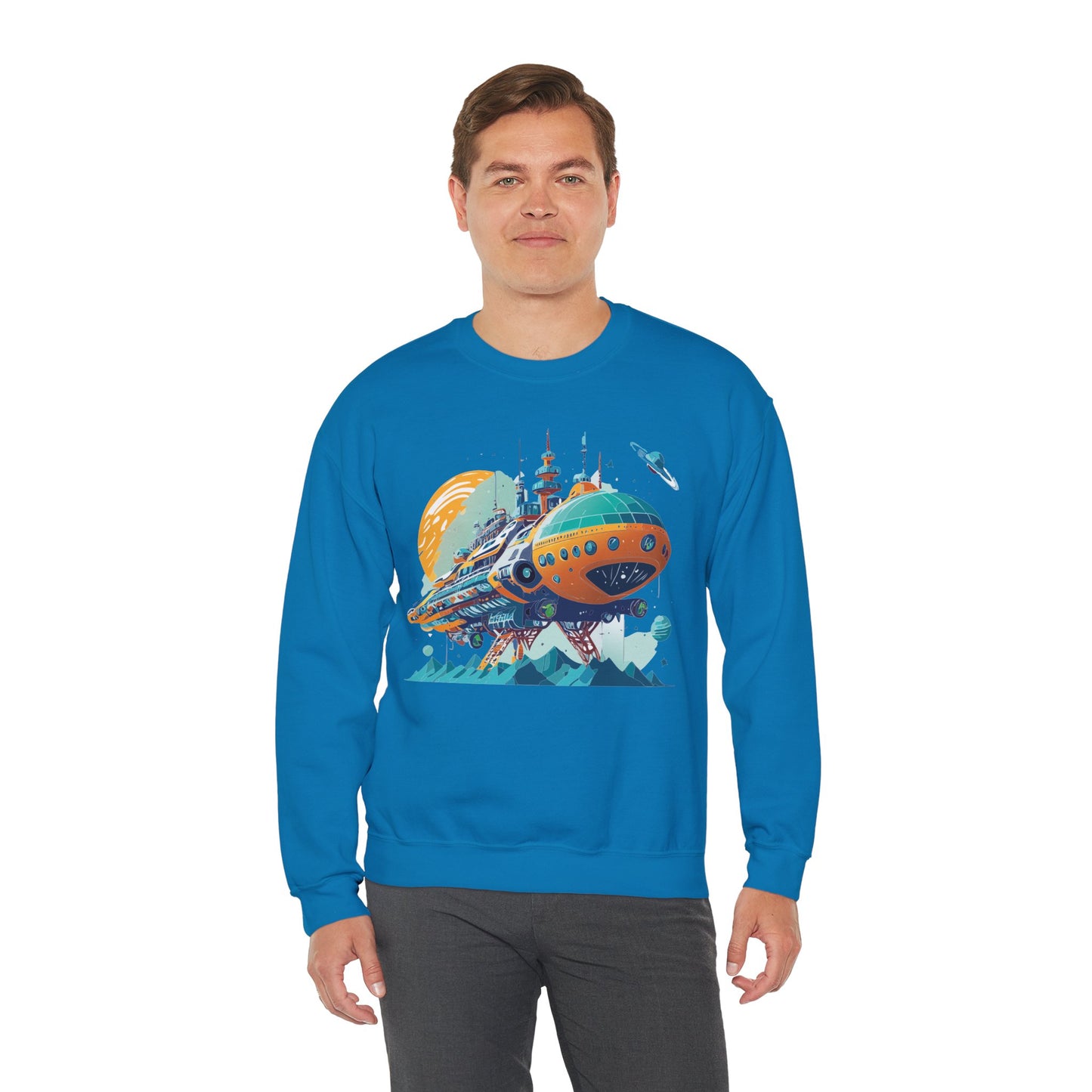 Space Shuttle Sweatshirt, Cosmic Sweatshirt, Astronaut Sweatshirt, Space Cosmic Sweatshirt