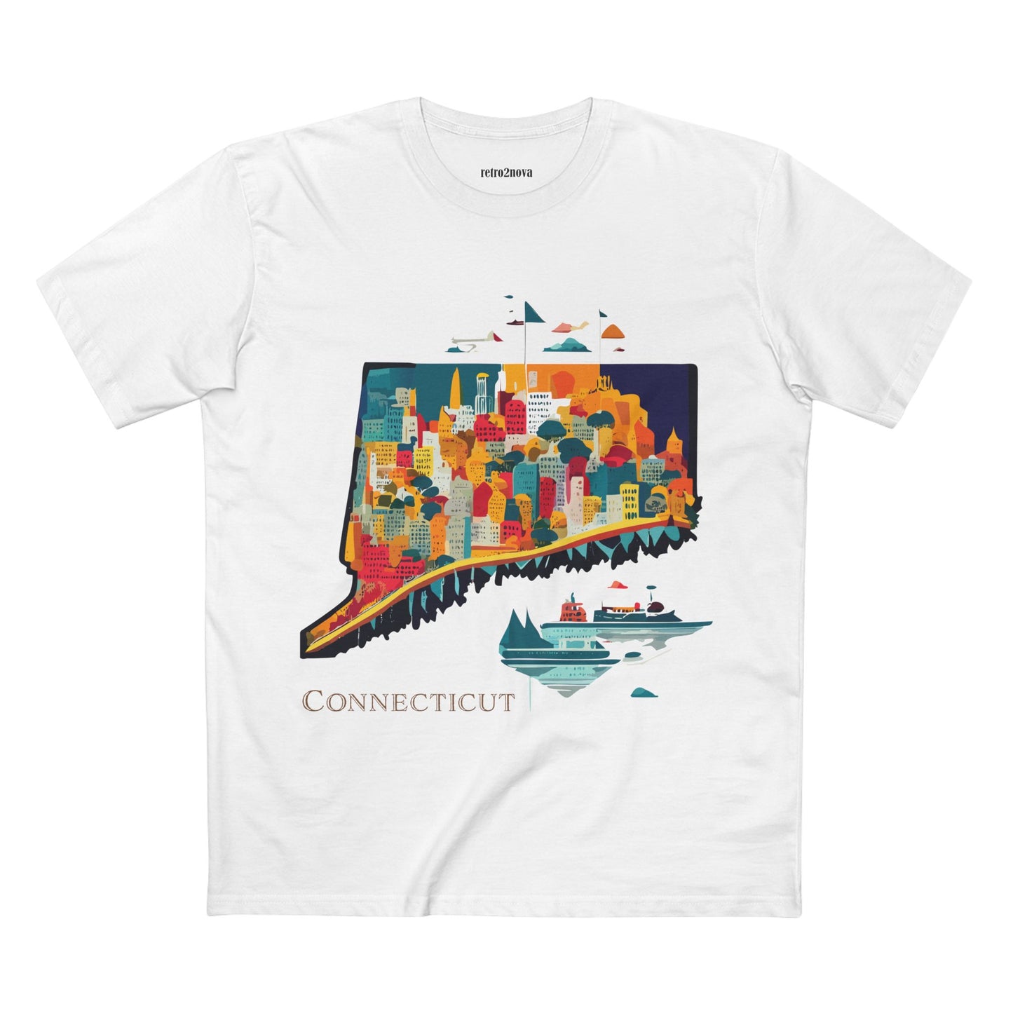 US State Shirts, Connecticut Shirt