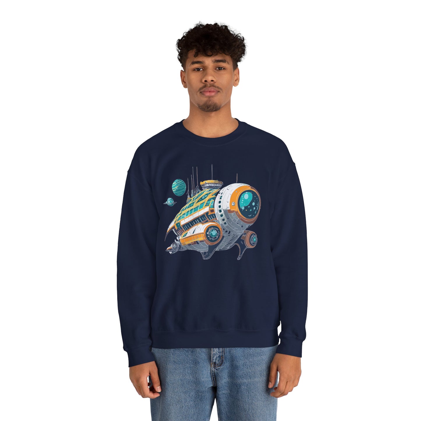 Space Shuttle Sweatshirt, Cosmic Sweatshirt, Astronaut Sweatshirt, Space Cosmic Sweatshirt
