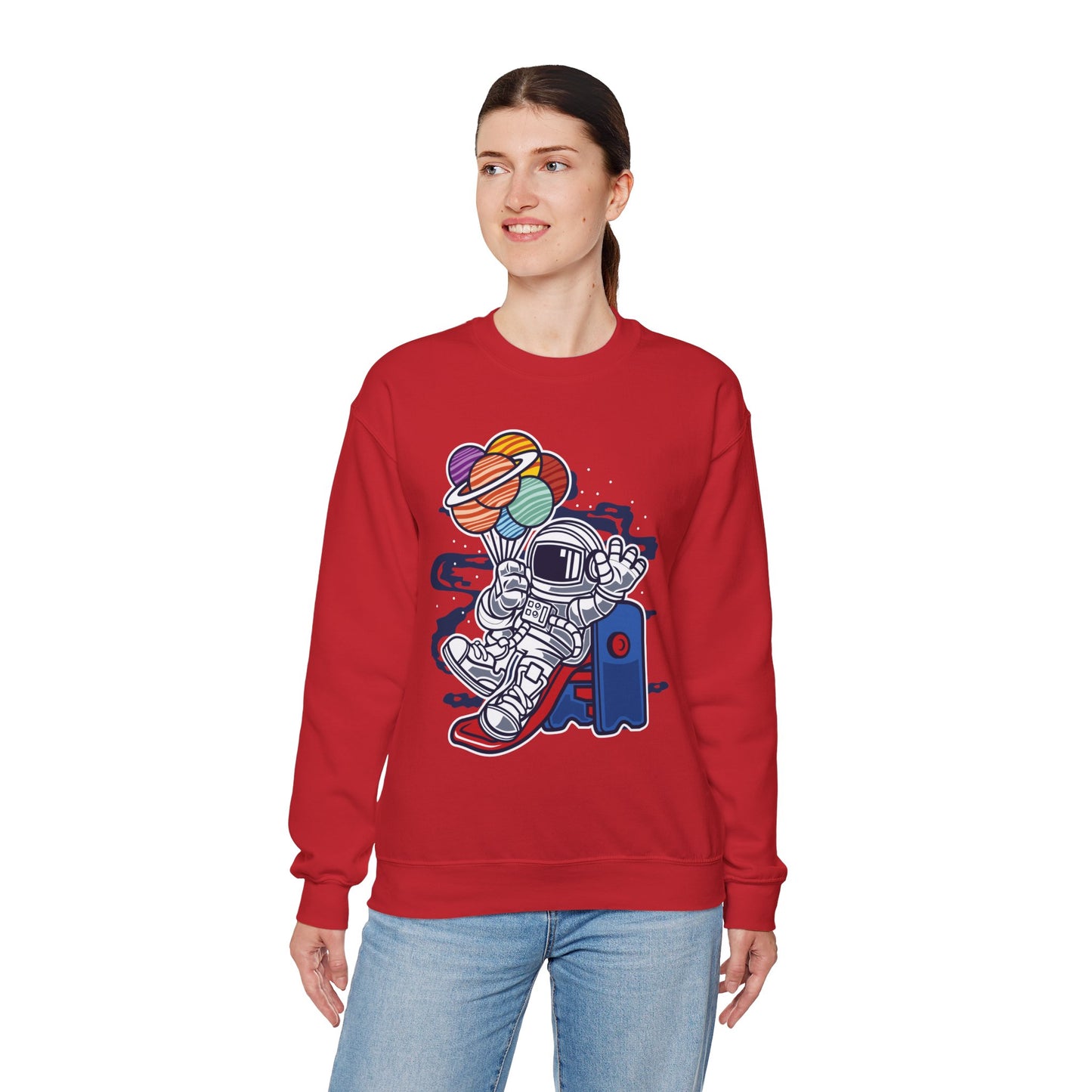 Space Shuttle Sweatshirt, Cosmic Sweatshirt, Astronaut Sweatshirt, Space Cosmic Sweatshirt