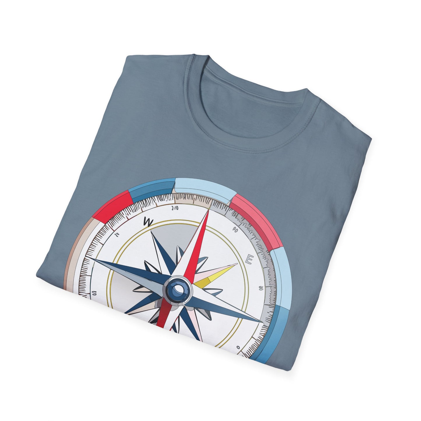 Compass T Shirt, Compass Shirt, Shirt with Compass, Navigator Shirt