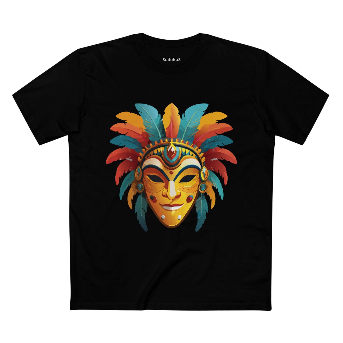 Mask Shirt, Shirt with Face - SudokuS