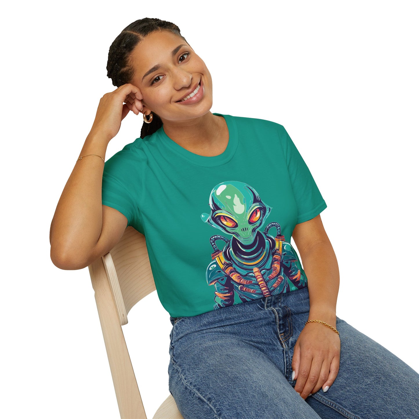 Alien T Shirt, Cosmos Shirt, Shirt with Aliens, Cosmo Shirts