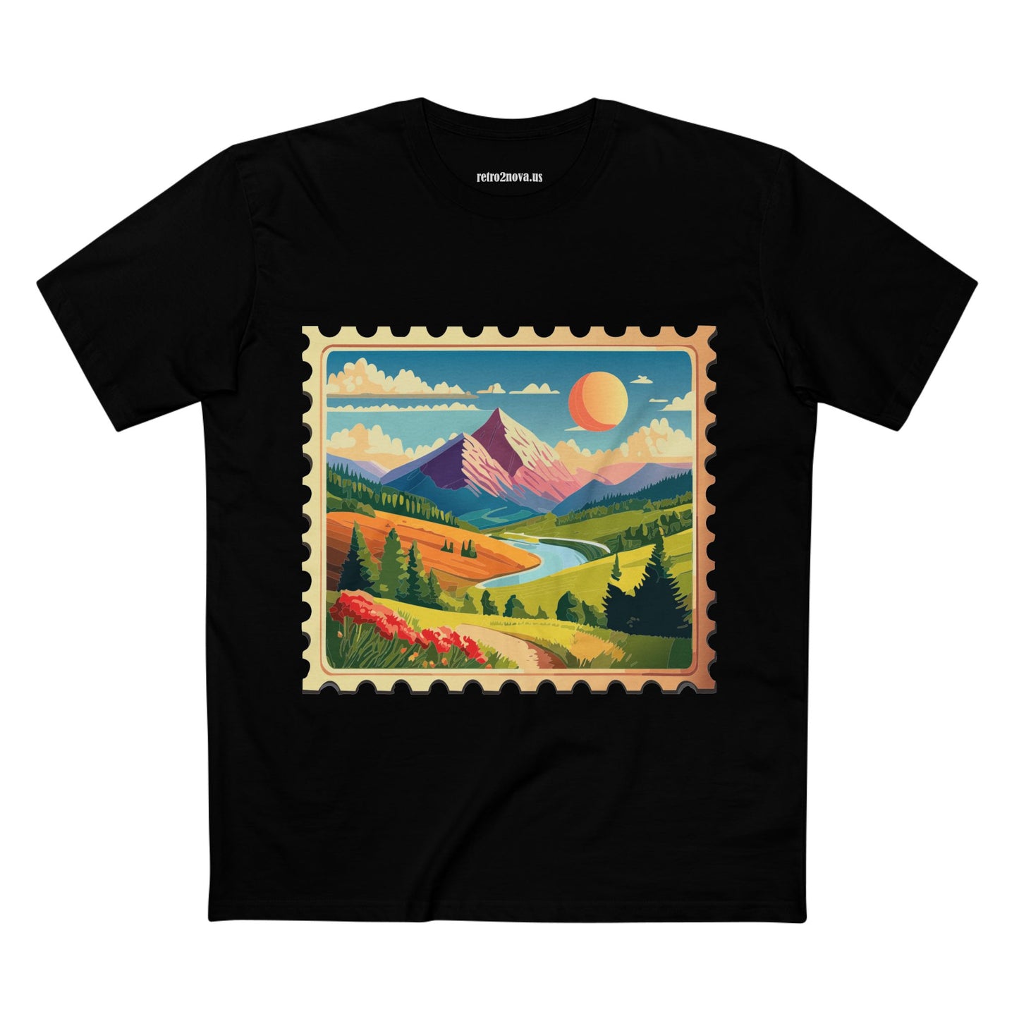 Stamp Shirt, Postage Stamp Shirt