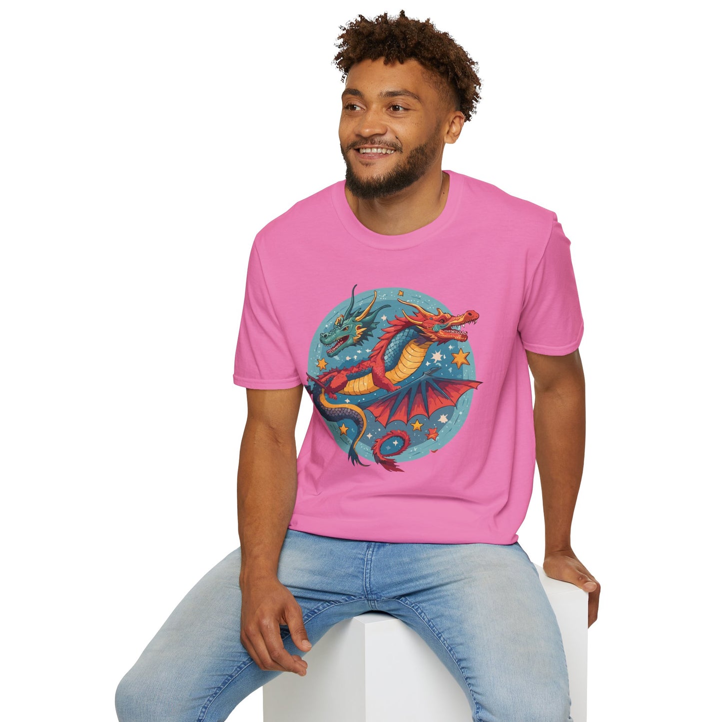 Dragon T Shirt, Dragon Shirt, Shirt with Animals, Animal Shirt