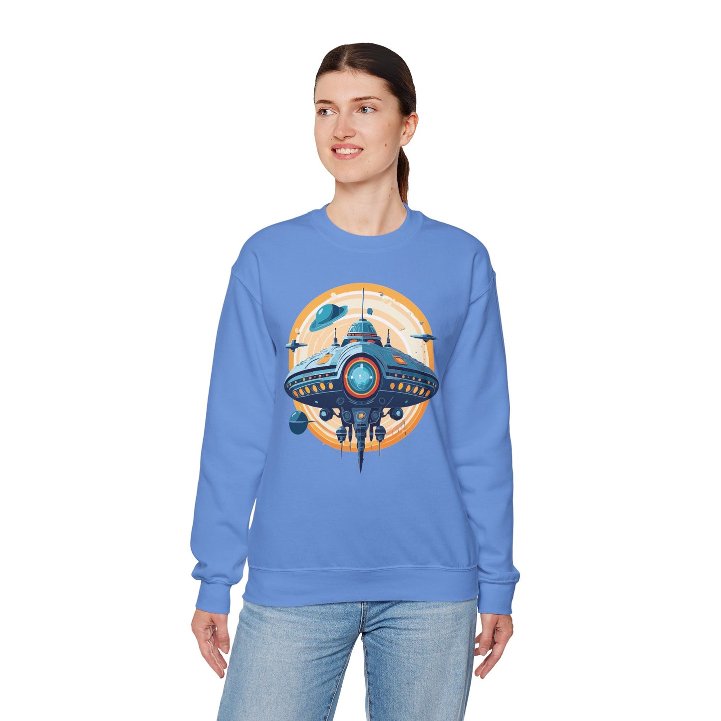 Space Shuttle Sweatshirt, Cosmic Sweatshirt, Astronaut Sweatshirt, Space Cosmic Sweatshirt