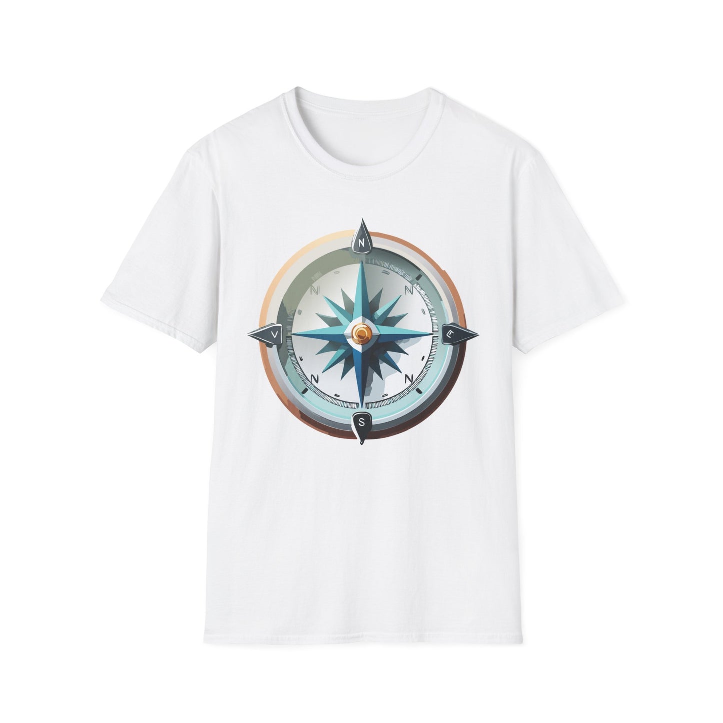 Compass T Shirt, Compass Shirt, Shirt with Compass, Navigator Shirt