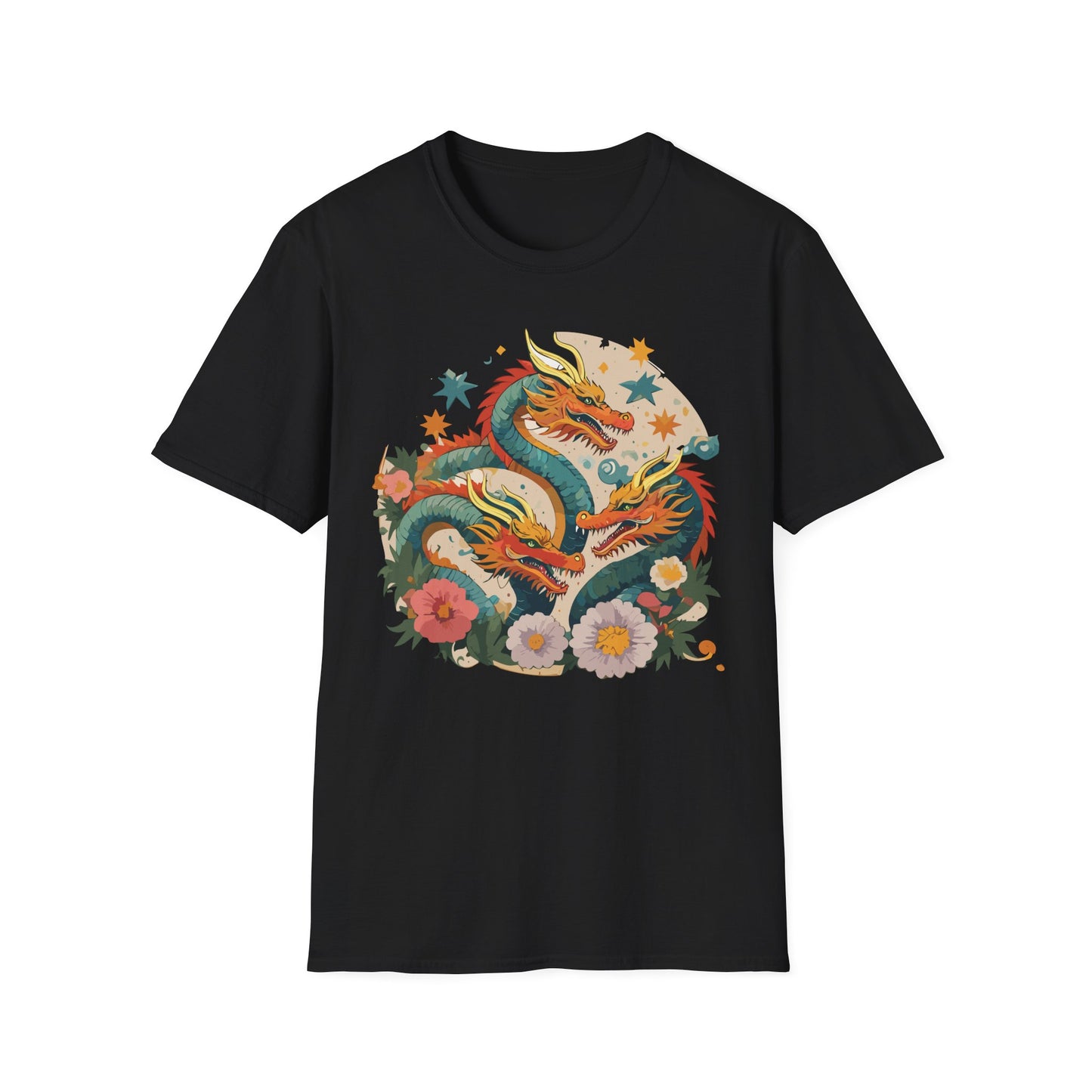 Dragon T Shirt, Dragon Shirt, Shirt with Animals, Animal Shirt