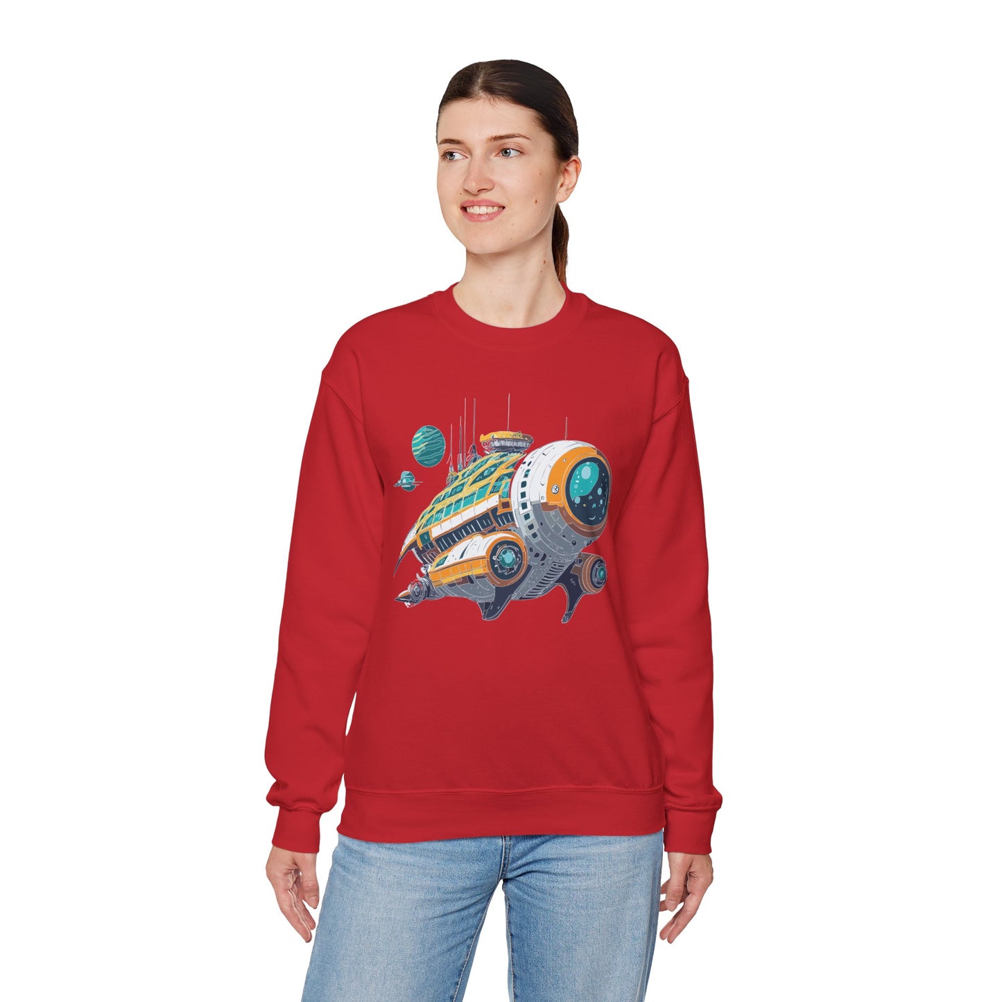 Space Shuttle Sweatshirt, Cosmic Sweatshirt, Astronaut Sweatshirt, Space Cosmic Sweatshirt