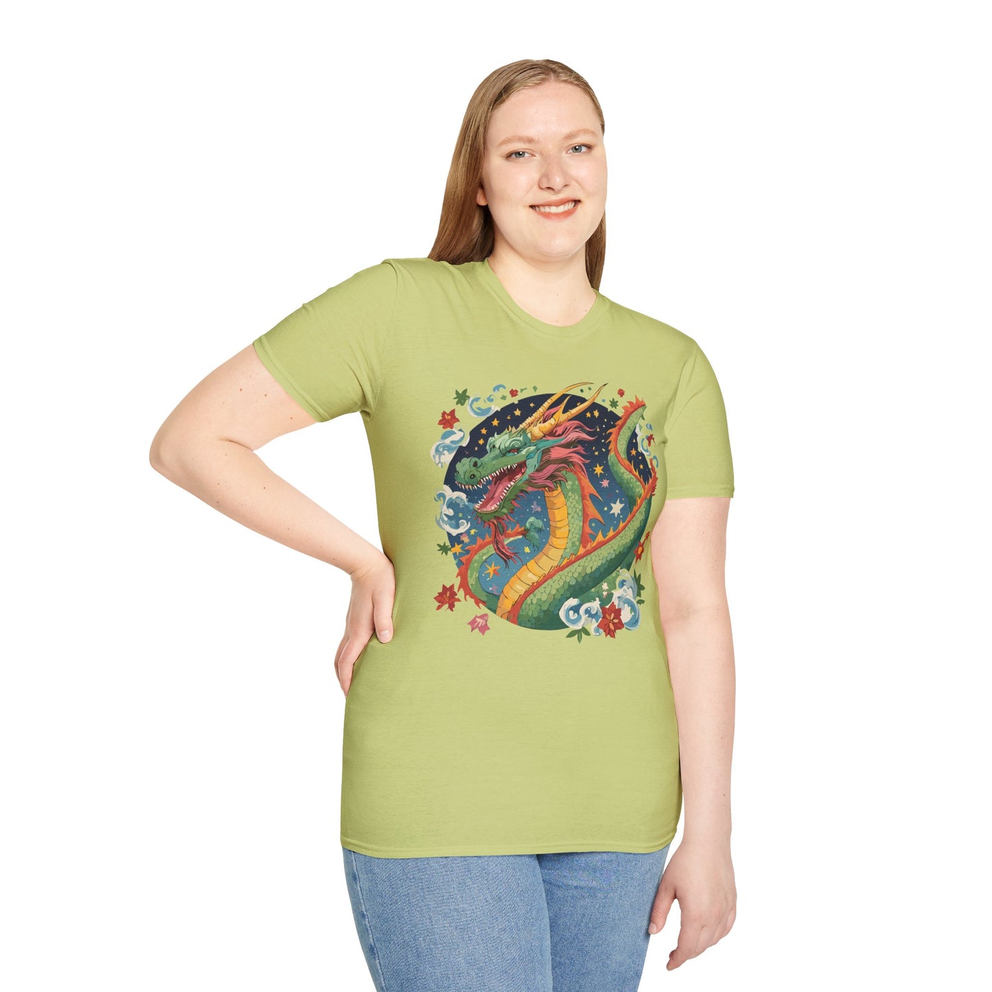 Dragon T Shirt, Dragon Shirt, Shirt with Animals, Animal Shirt