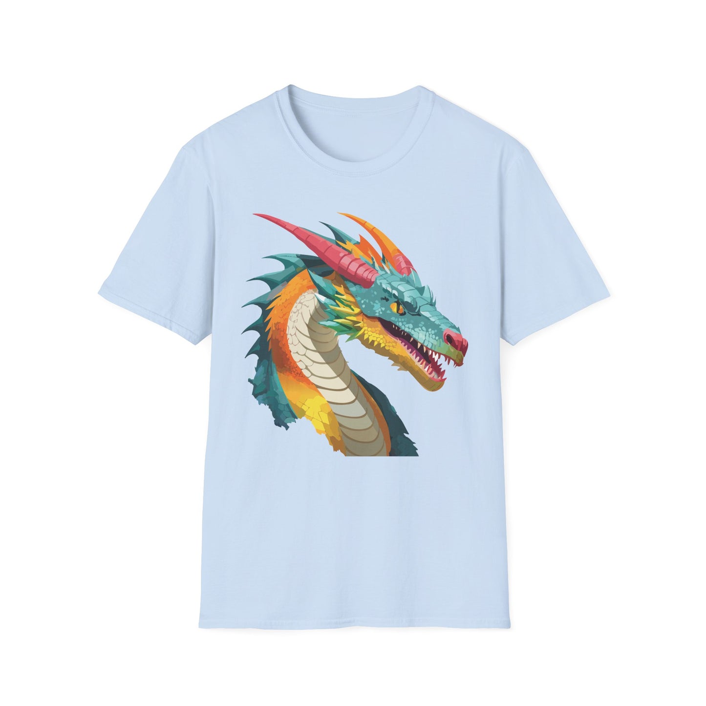 Dragon T Shirt, Dragon Shirt, Shirt with Animals, Animal Shirt