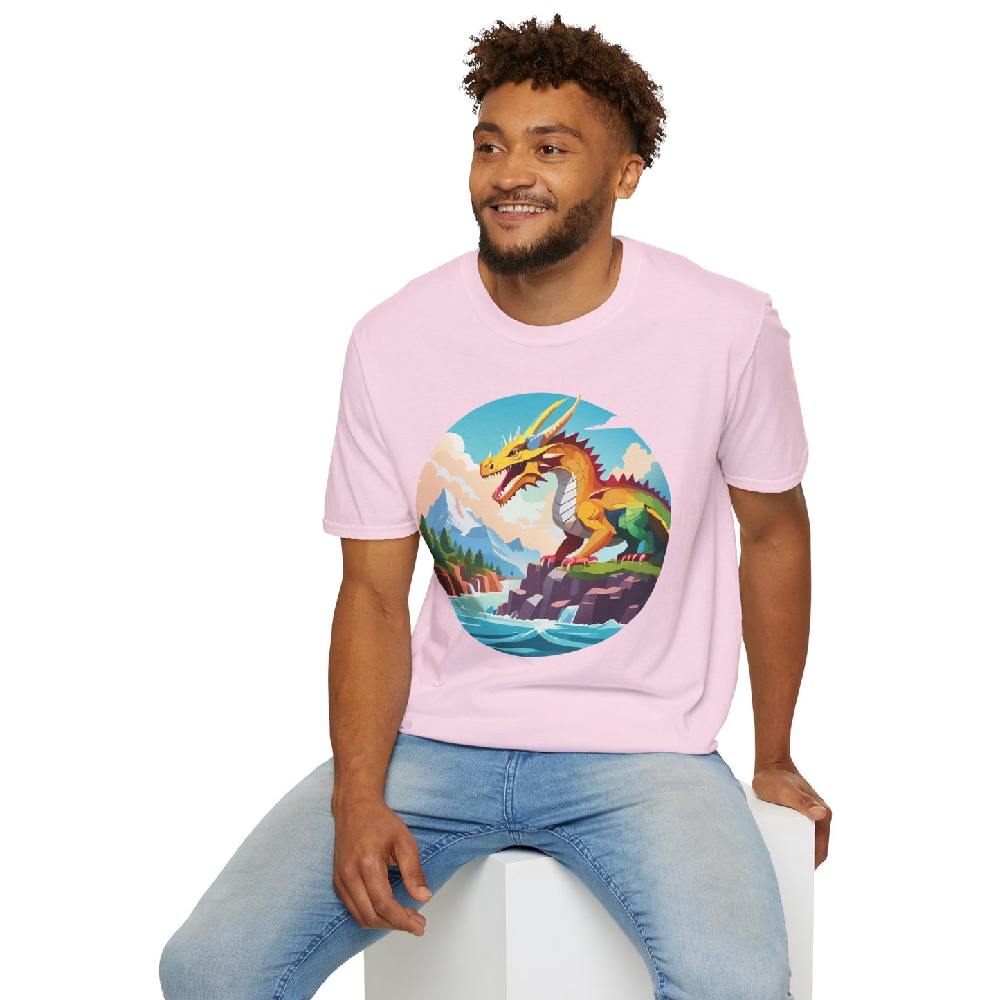 Dragon T Shirt, Dragon Shirt, Shirt with Animals, Animal Shirt