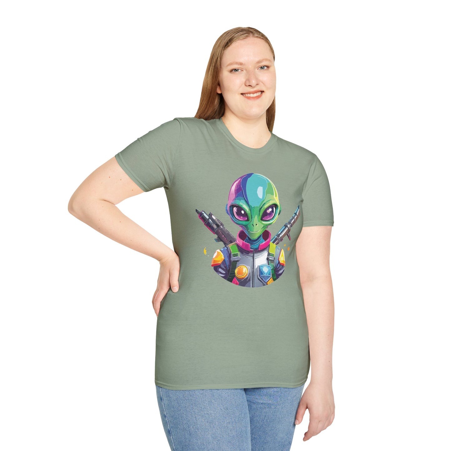 Alien T Shirt, Cosmos Shirt, Shirt with Aliens, Cosmo Shirts