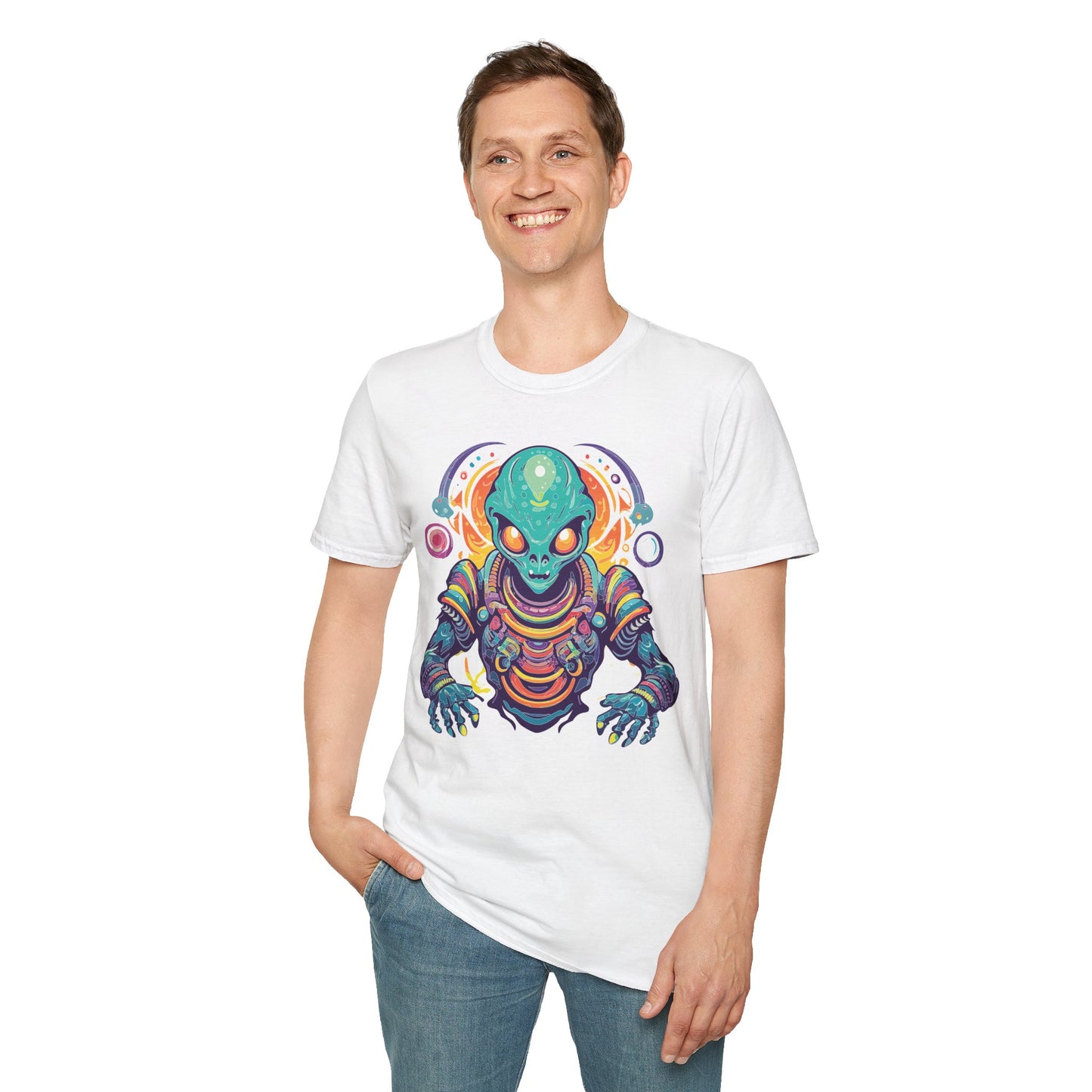 Alien T Shirt, Cosmos Shirt, Shirt with Aliens, Cosmo Shirts