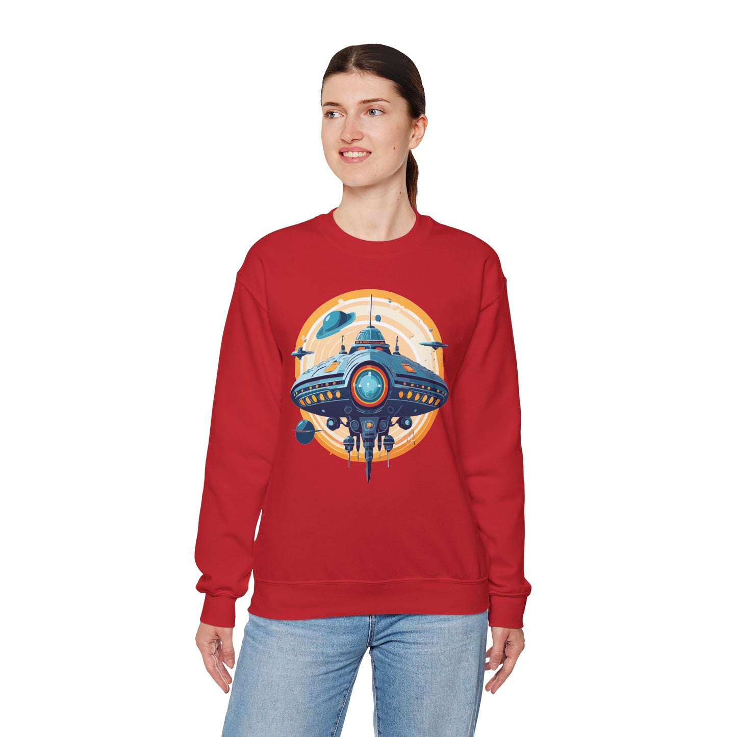 Space Shuttle Sweatshirt, Cosmic Sweatshirt, Astronaut Sweatshirt, Space Cosmic Sweatshirt