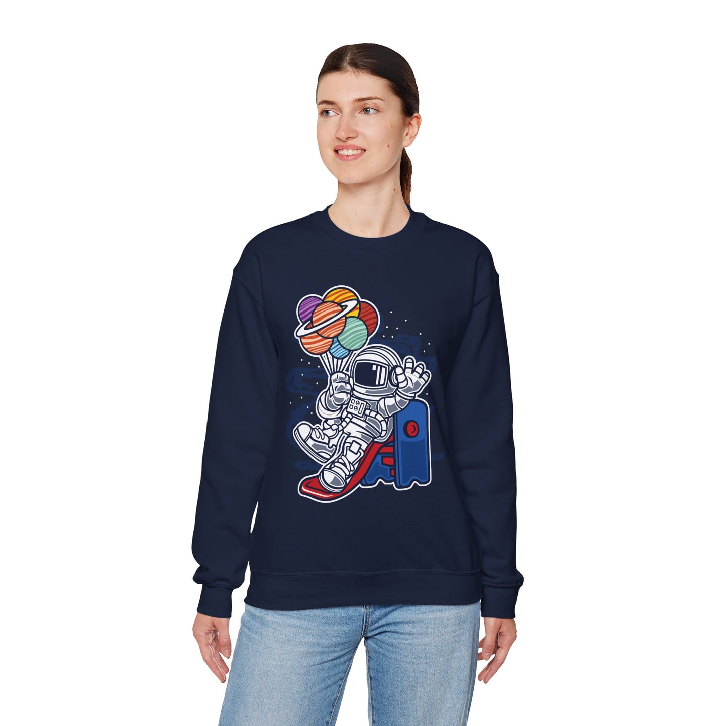 Space Shuttle Sweatshirt, Cosmic Sweatshirt, Astronaut Sweatshirt, Space Cosmic Sweatshirt