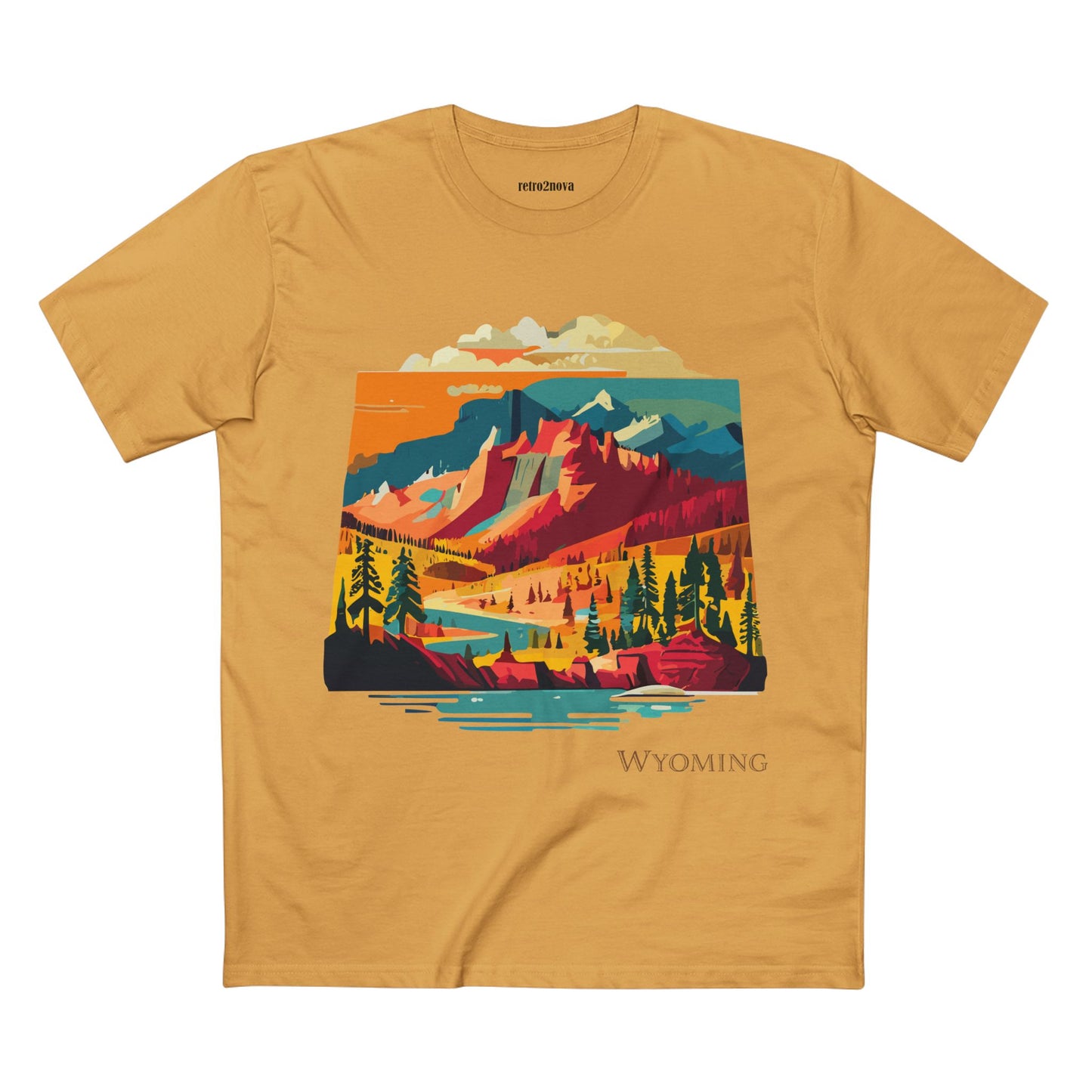 US State Shirts, Wyoming Shirt