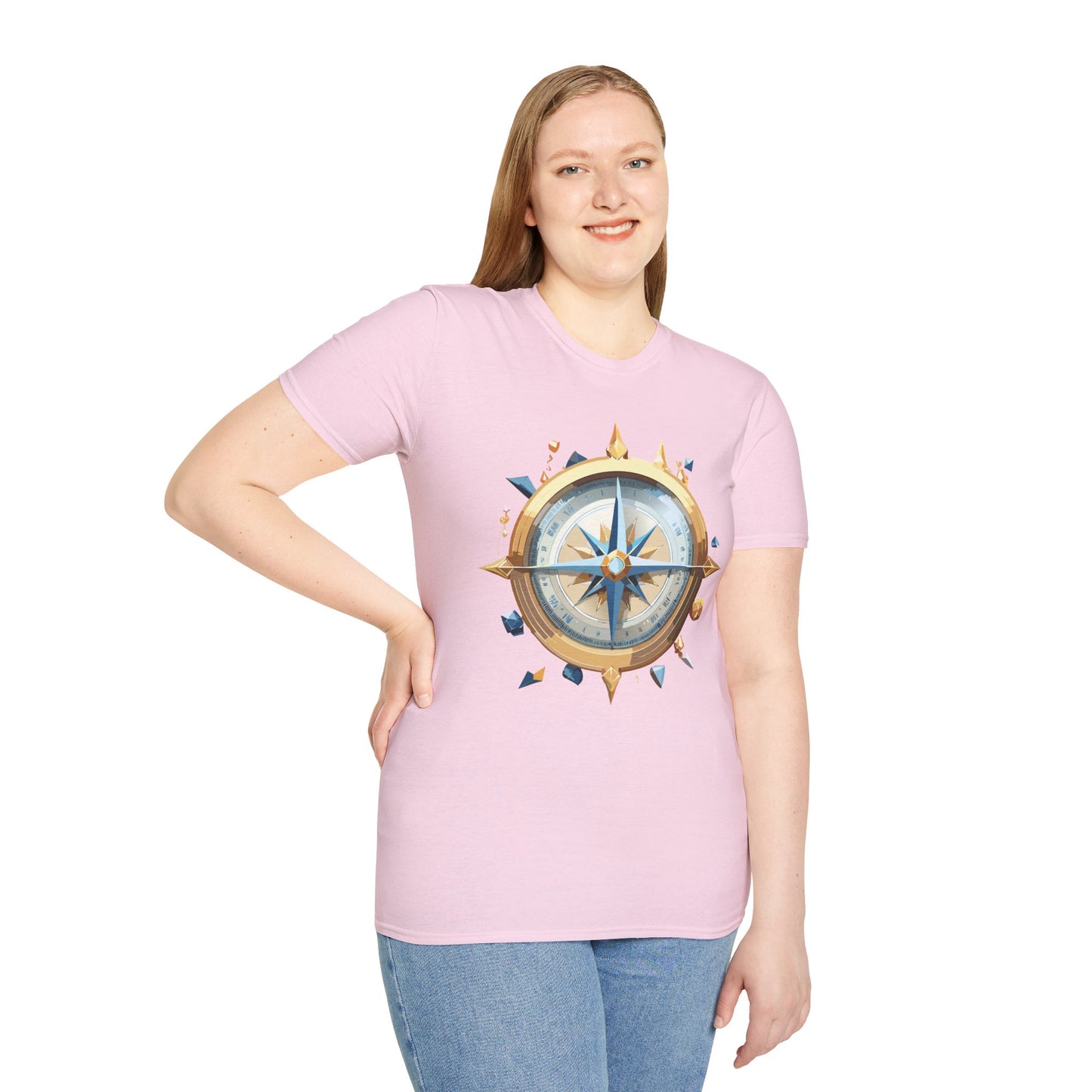 Compass T Shirt, Compass Shirt, Shirt with Compass, Navigator Shirt
