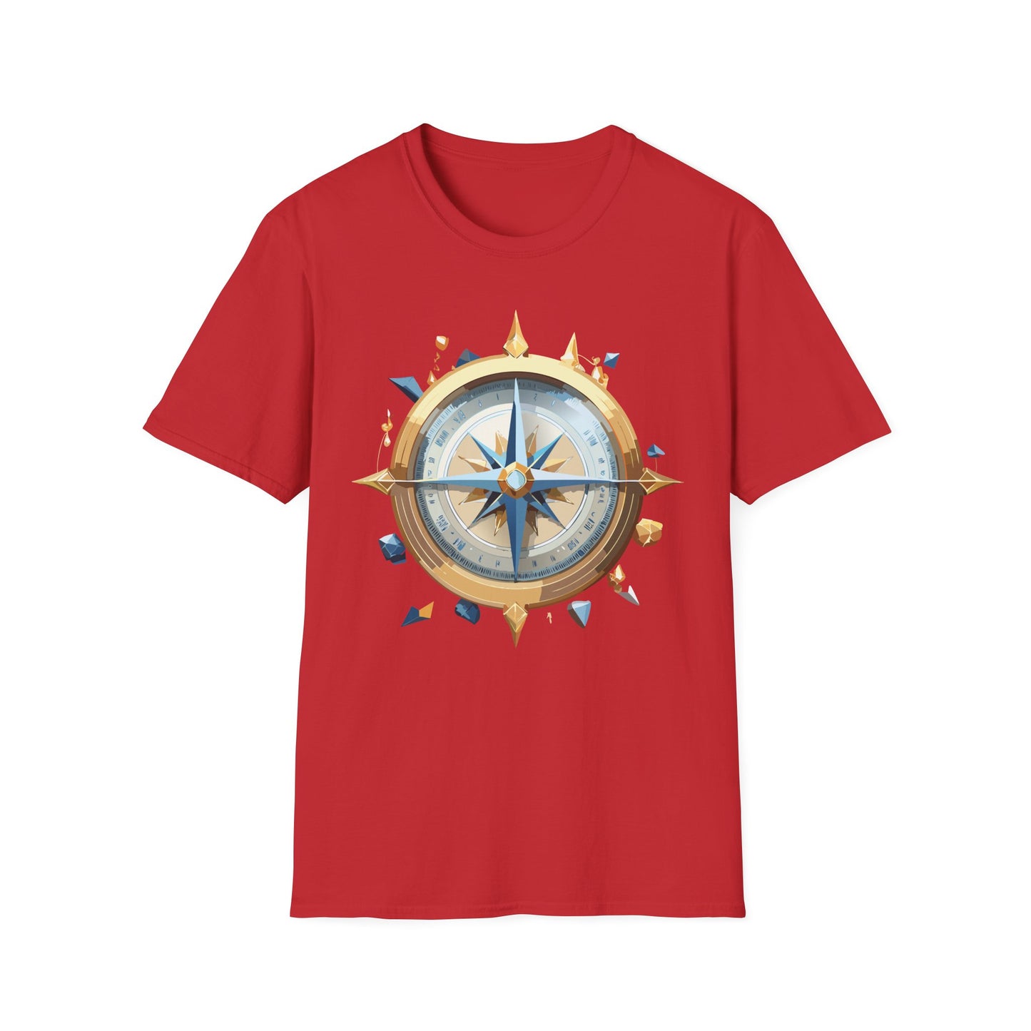 Compass T Shirt, Compass Shirt, Shirt with Compass, Navigator Shirt