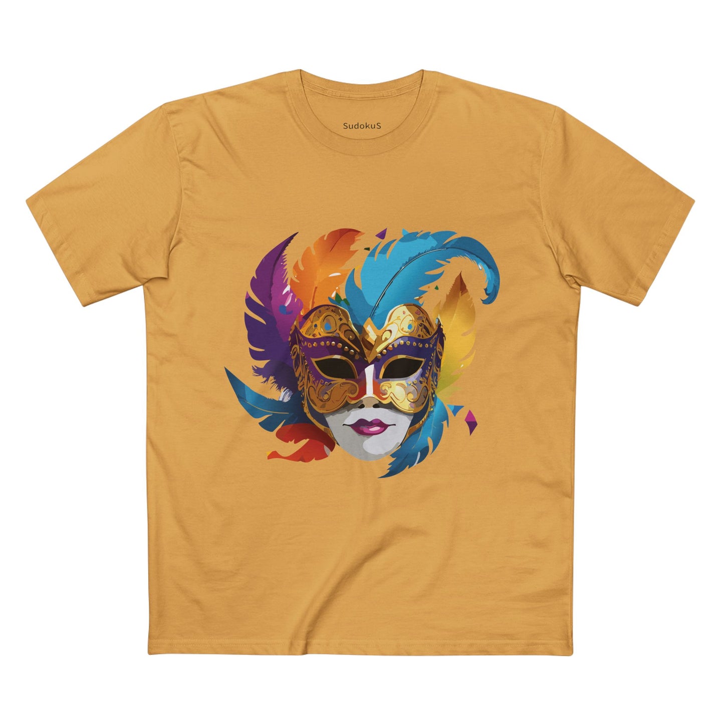 Mask Shirt, Shirt with Face - SudokuS
