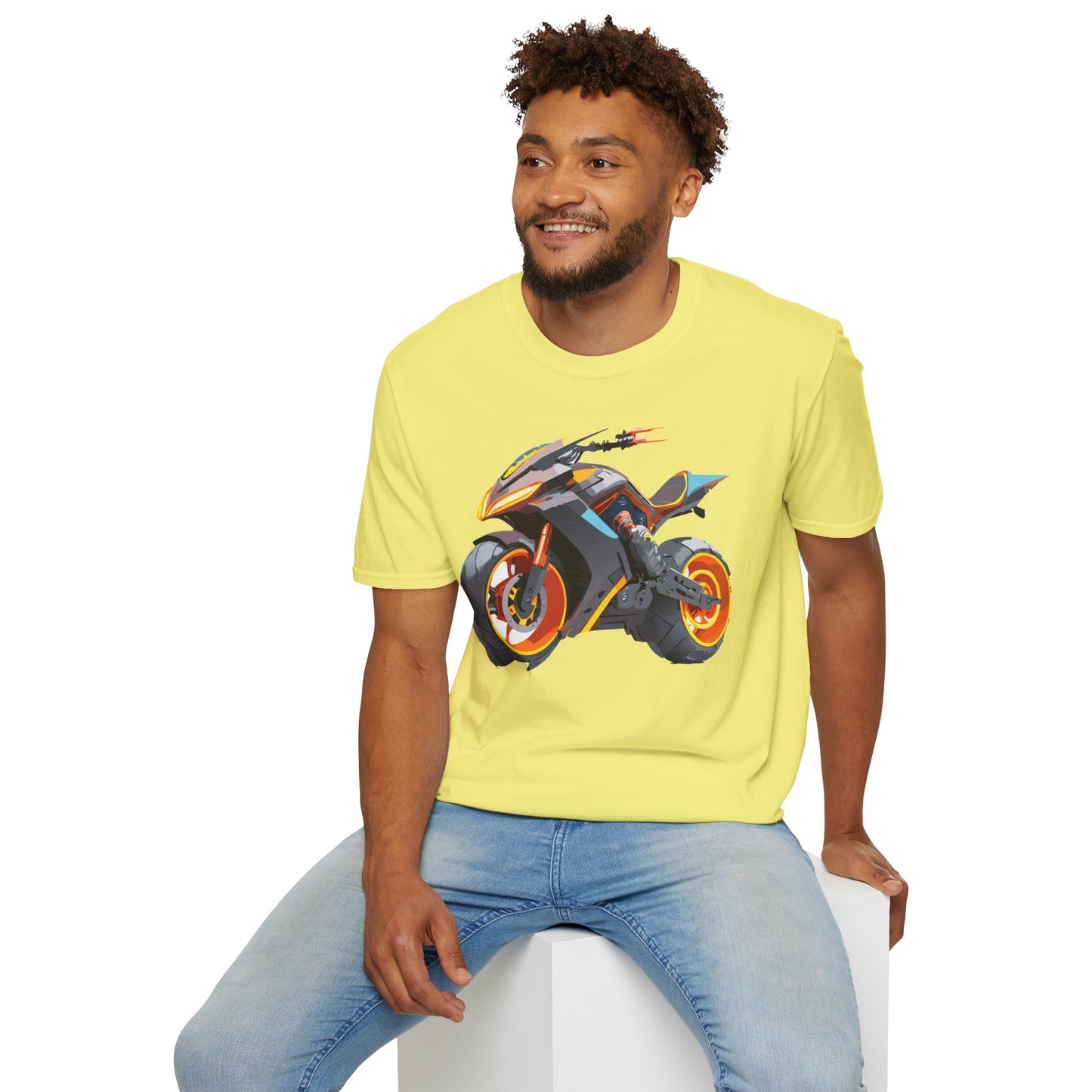 Bike T Shirt, Moto Shirt, Shirt with Motorcycle, MTB T Shirts