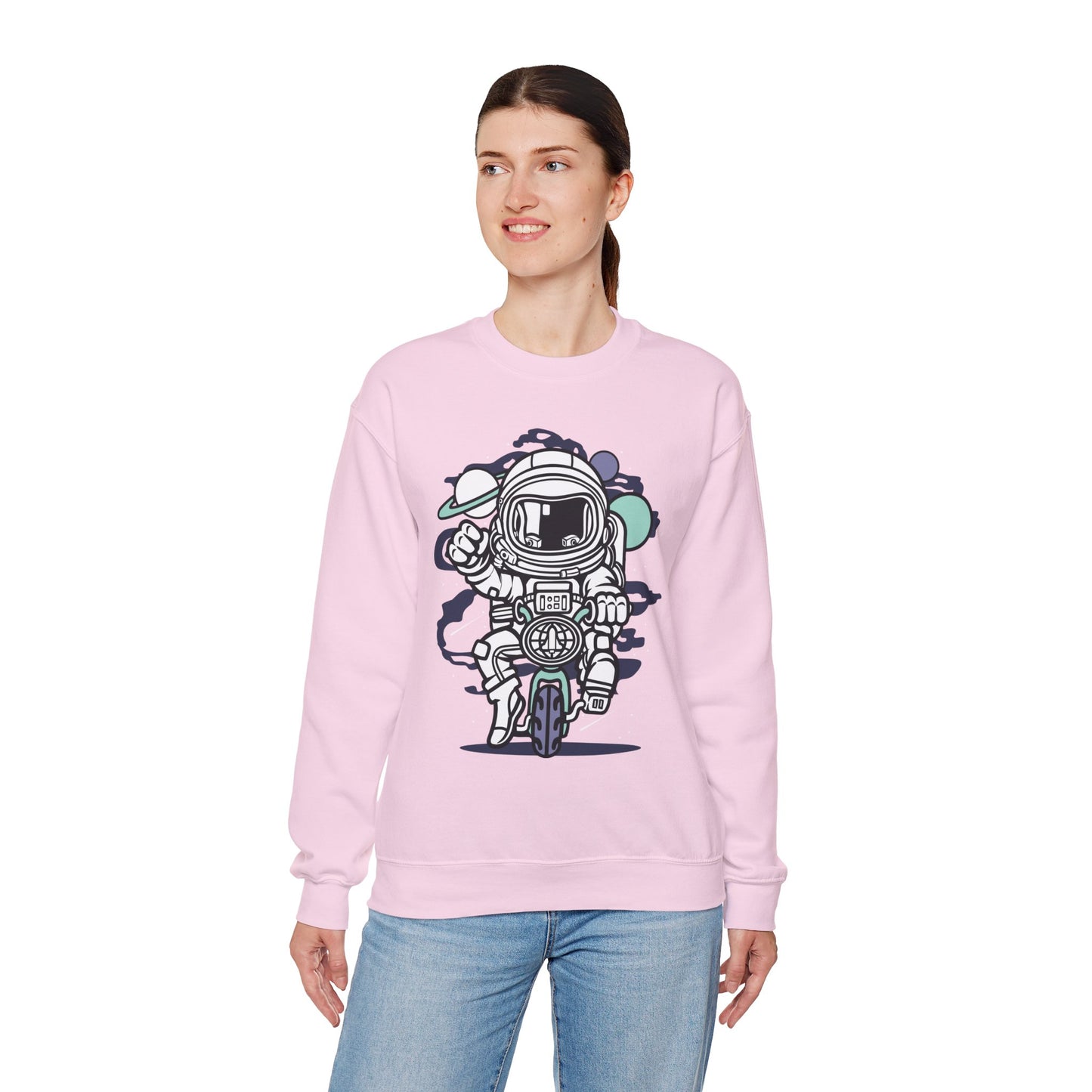 Space Shuttle Sweatshirt, Cosmic Sweatshirt, Astronaut Sweatshirt, Space Cosmic Sweatshirt