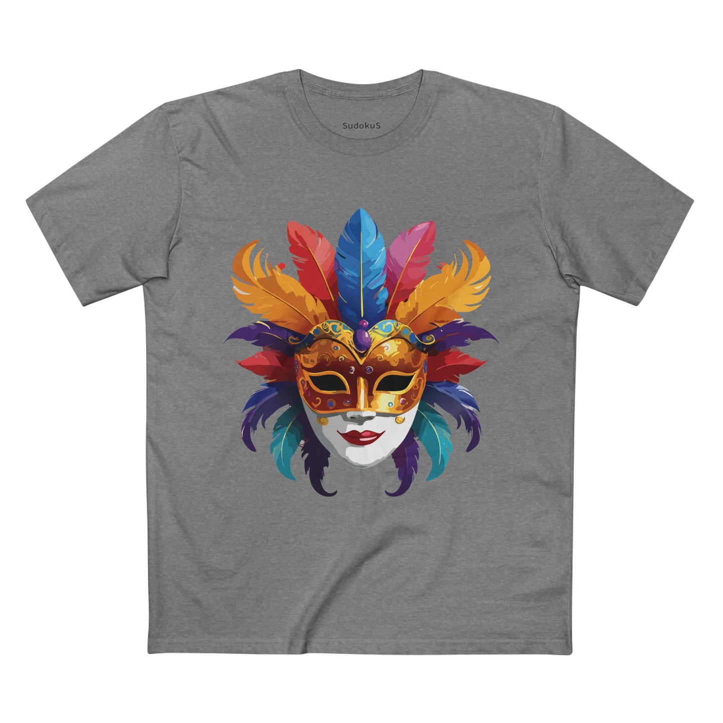 Mask Shirt, Shirt with Face - SudokuS
