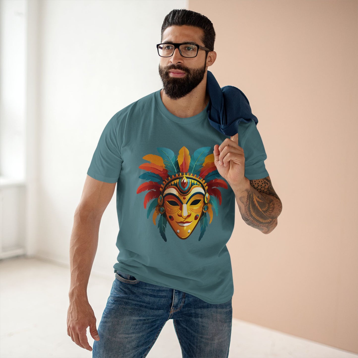 Mask Shirt, Shirt with Face - SudokuS