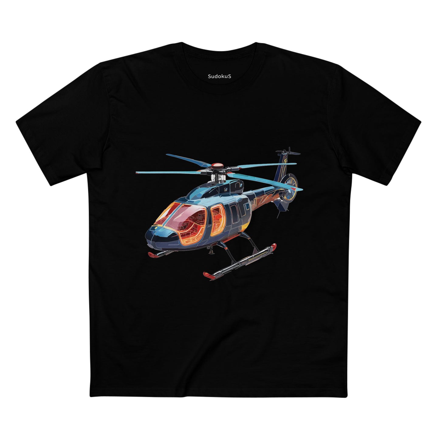 Helicopter Shirt, Chopper Shirt - SudokuS