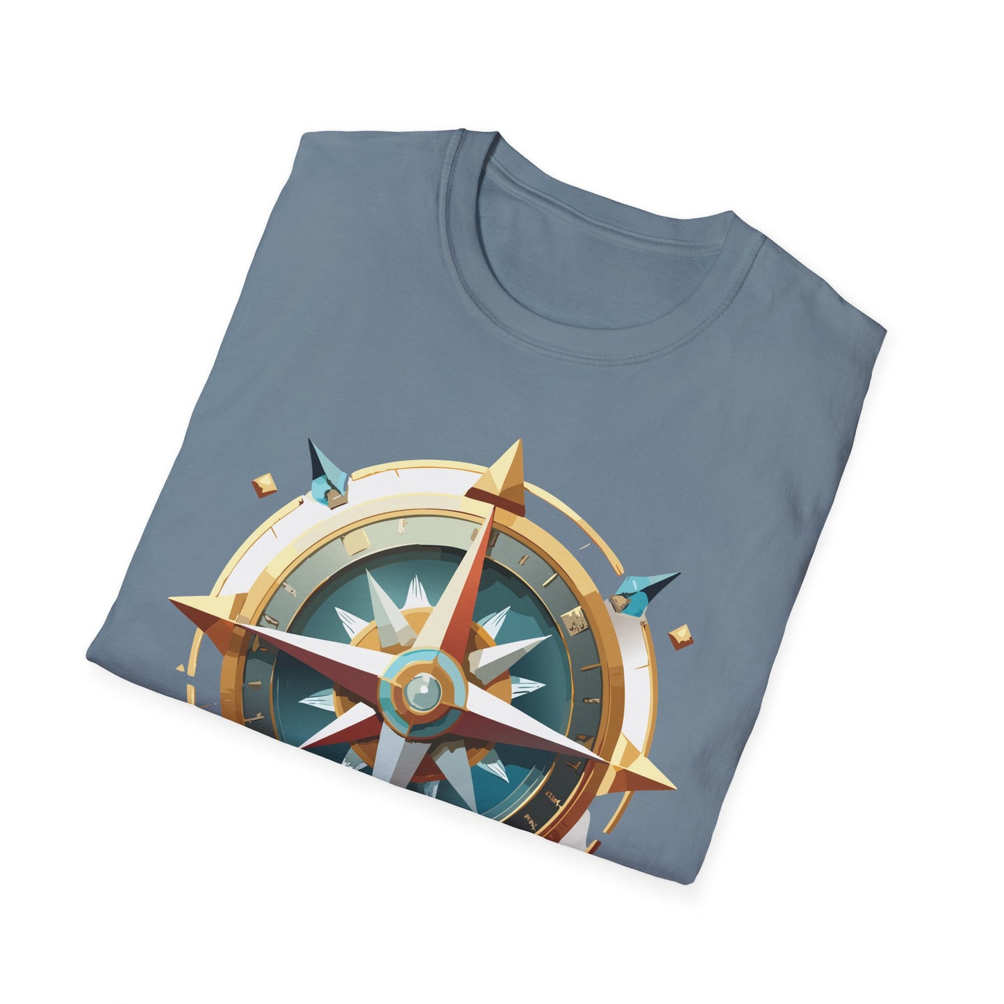 Compass T Shirt, Compass Shirt, Shirt with Compass, Navigator Shirt