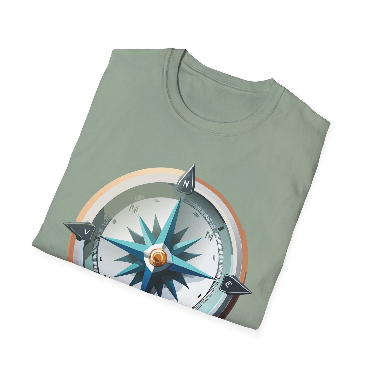 Compass T Shirt, Compass Shirt, Shirt with Compass, Navigator Shirt