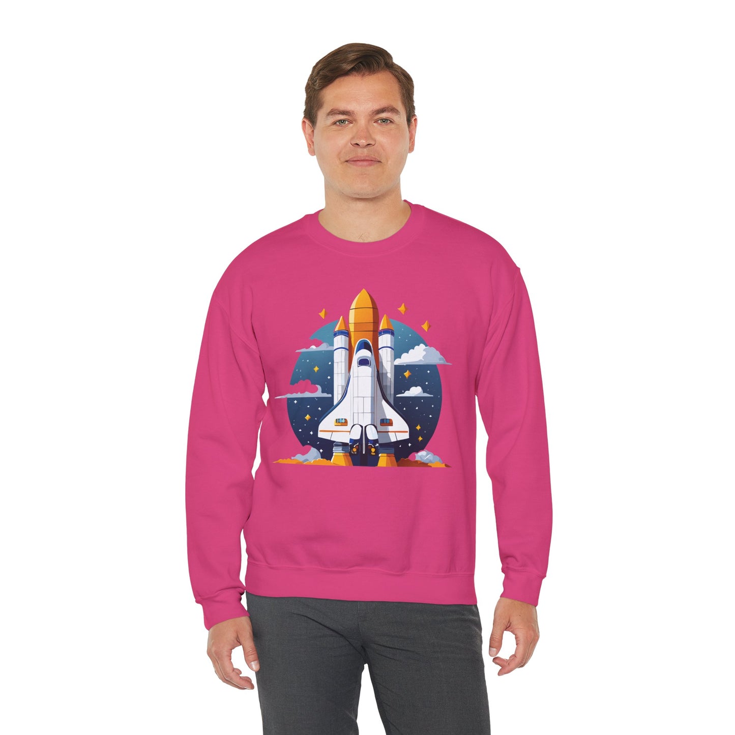 Space Shuttle Sweatshirt, Cosmic Sweatshirt, Astronaut Sweatshirt, Space Cosmic Sweatshirt