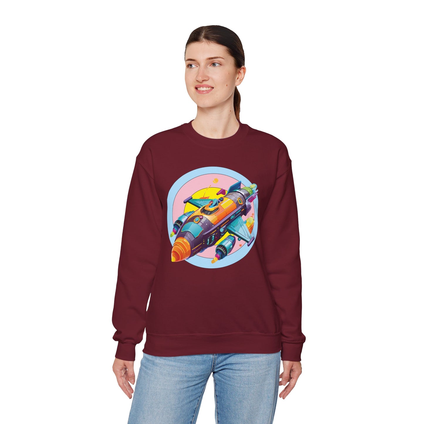 Space Shuttle Sweatshirt, Cosmic Sweatshirt, Astronaut Sweatshirt, Space Cosmic Sweatshirt