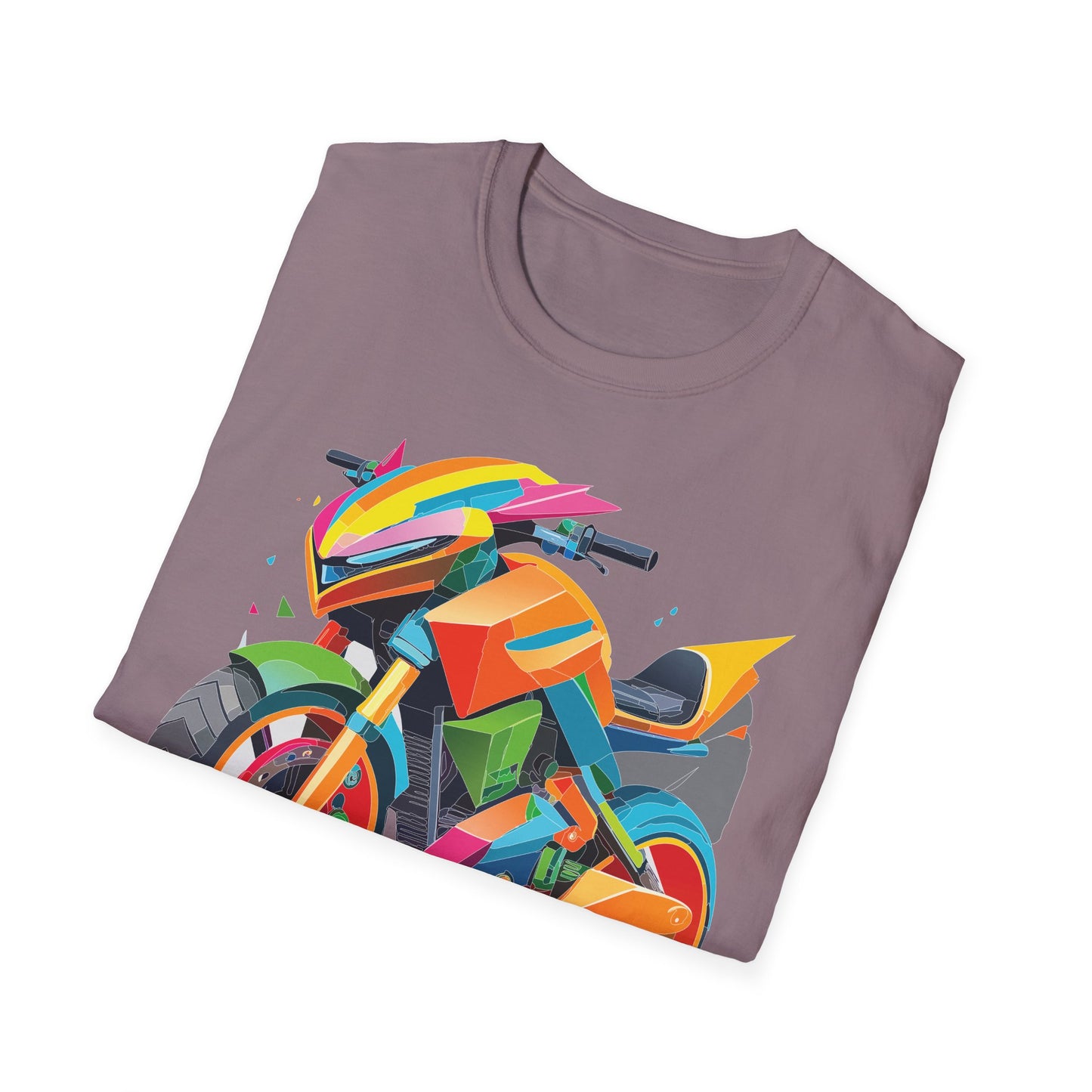Bike T Shirt, Moto Shirt, Shirt with Motorcycle, MTB T Shirts