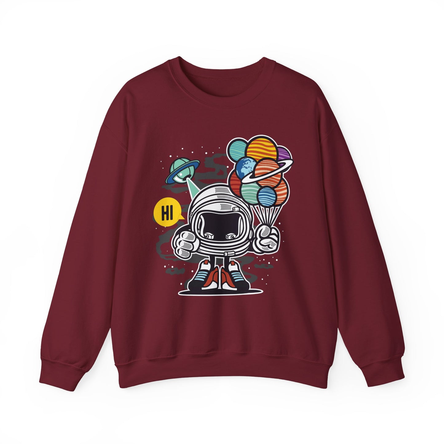 Space Shuttle Sweatshirt, Cosmic Sweatshirt, Astronaut Sweatshirt, Space Cosmic Sweatshirt